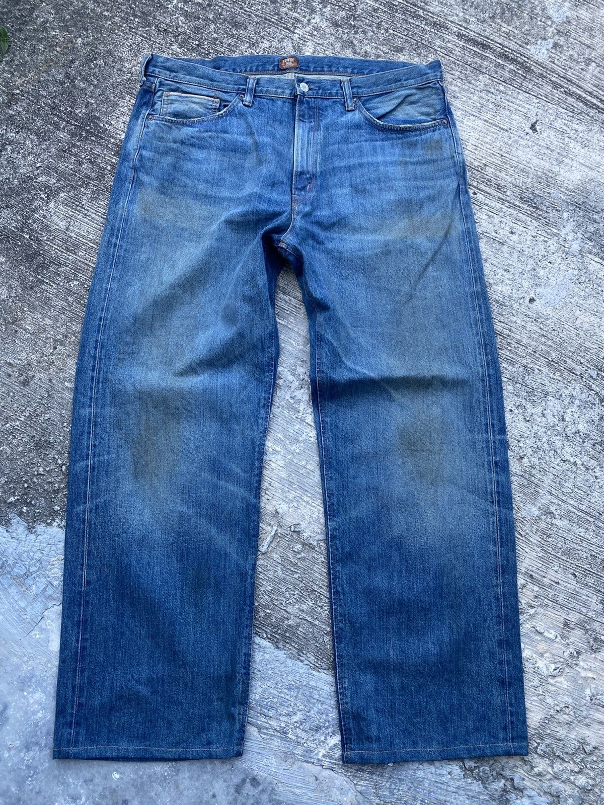 Other Vintage Edwin 505Z selvedge W40 L43 blue denim Size US 40 / EU 56 - 1 Thumbnail
