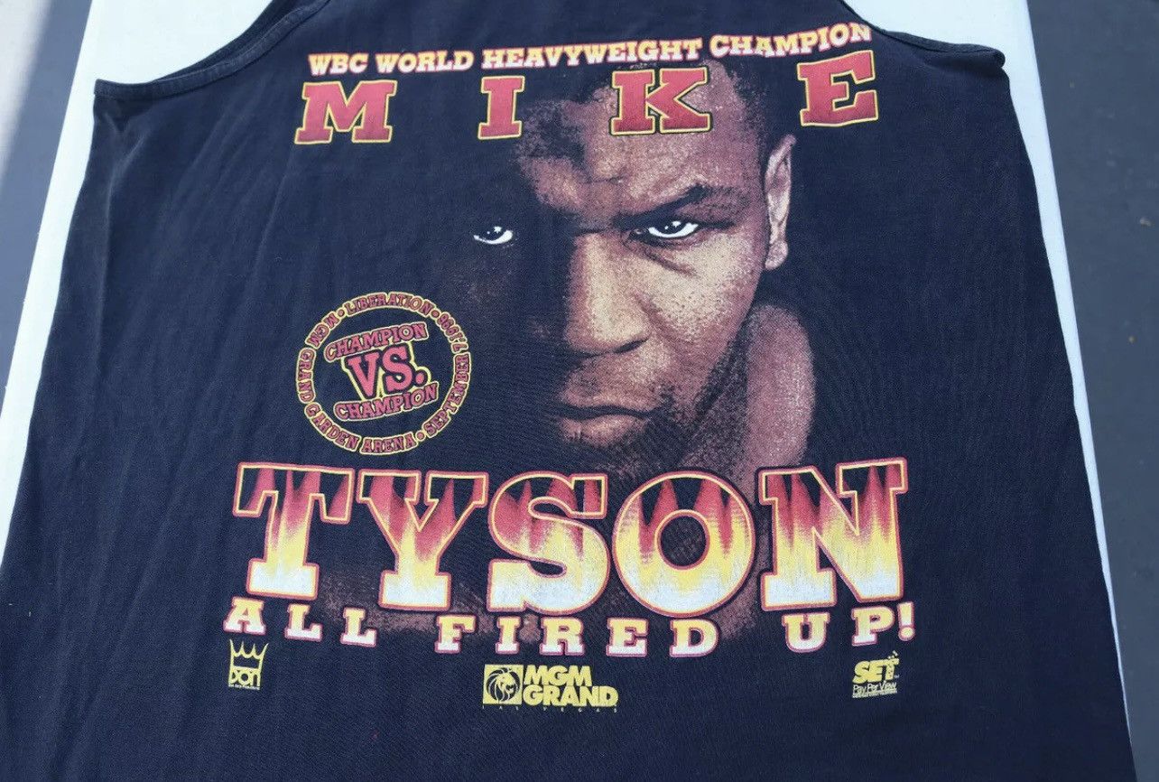 Vintage Vintage Mike Tyson Tank Size US XL / EU 56 / 4 - 7 Thumbnail