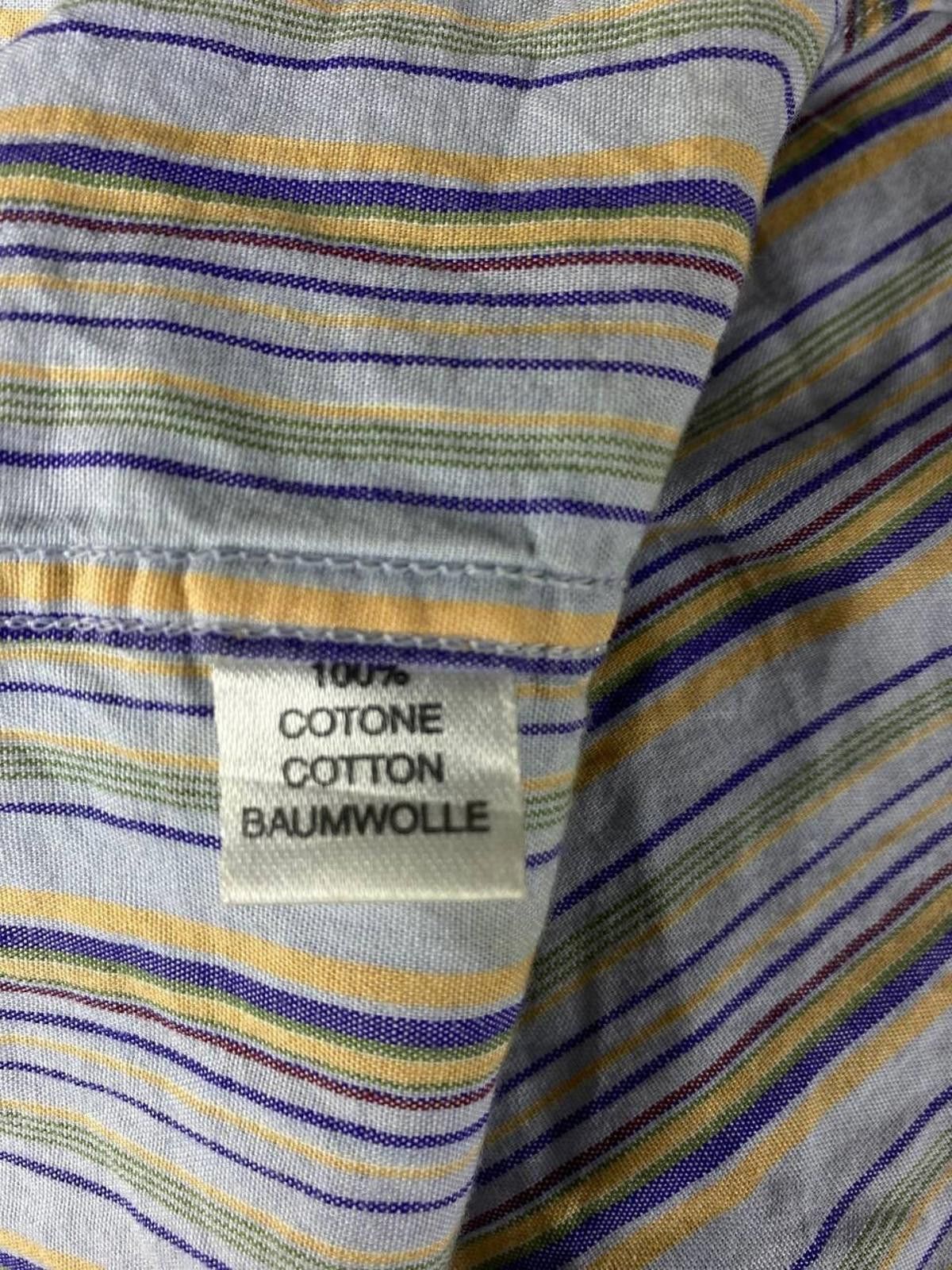 Katharine Hamnett London Katharine Hamnett London Stripe Shirt Size 41 / 16 Size US M / EU 48-50 / 2 - 4 Thumbnail