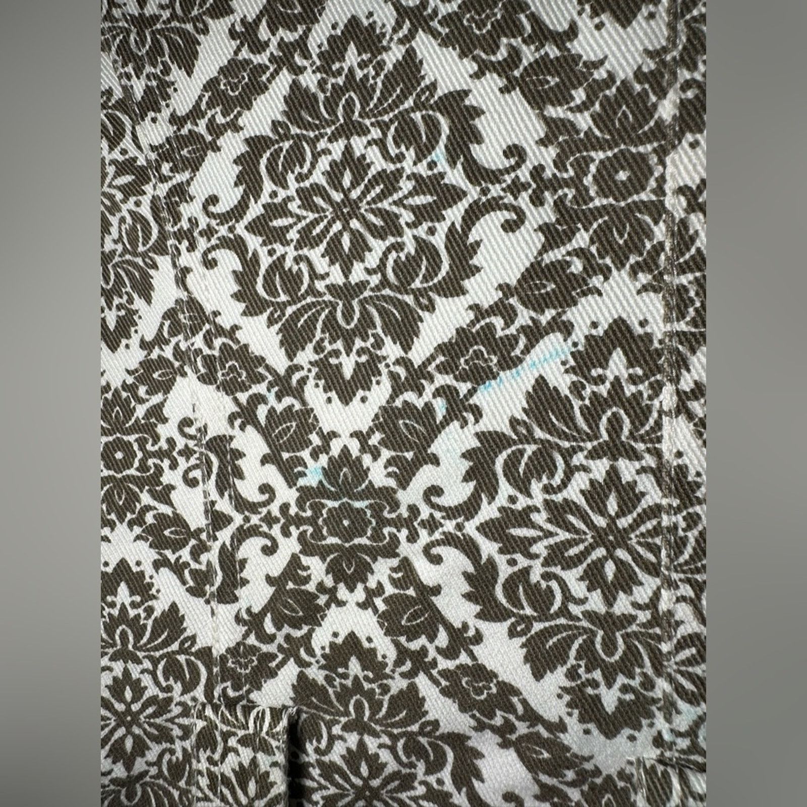 Urban Outfitters Urban Outfitters Wallpaper Coat- Vintage- Damask- Fur Sz XS Size XS / US 0-2 / IT 36-38 - 6 Thumbnail