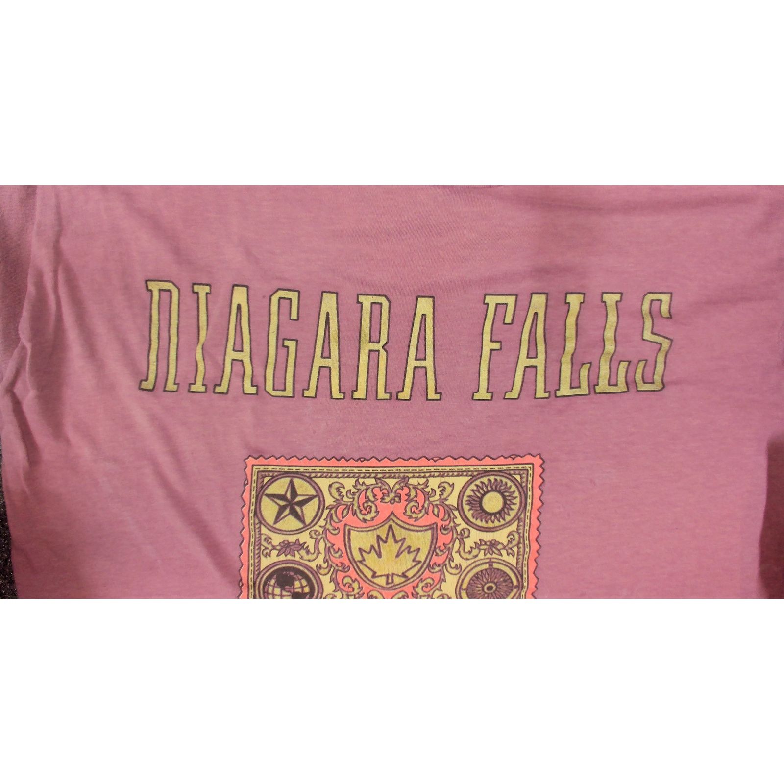 Vintage Vintage 80s Niagara Falls Single Stitch Faded Tee Size US L / EU 52-54 / 3 - 9 Thumbnail