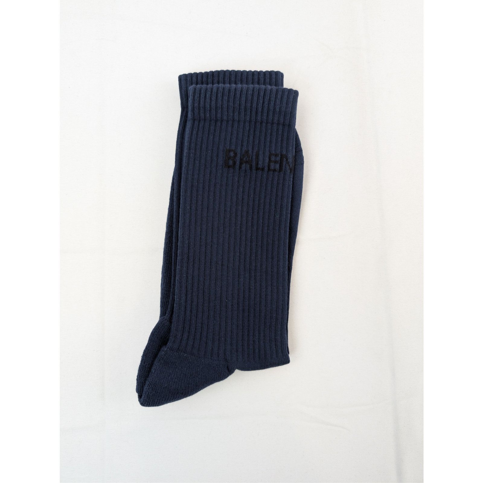 Balenciaga o1rshd1 Q:2/Size: XL / Socks Tennis Socks Seasonal Navy Blue Size ONE SIZE - 4 Thumbnail