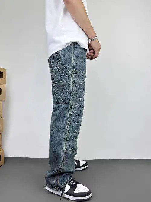 Japanese Brand nezawa x Hioki high street washed loose fit work jeans Size US 36 / EU 52 - 8 Thumbnail