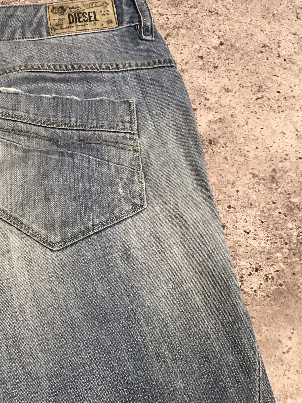Diesel Vintage Y2K Jeans Diesel Denim Blue Size US 31 - 5 Thumbnail