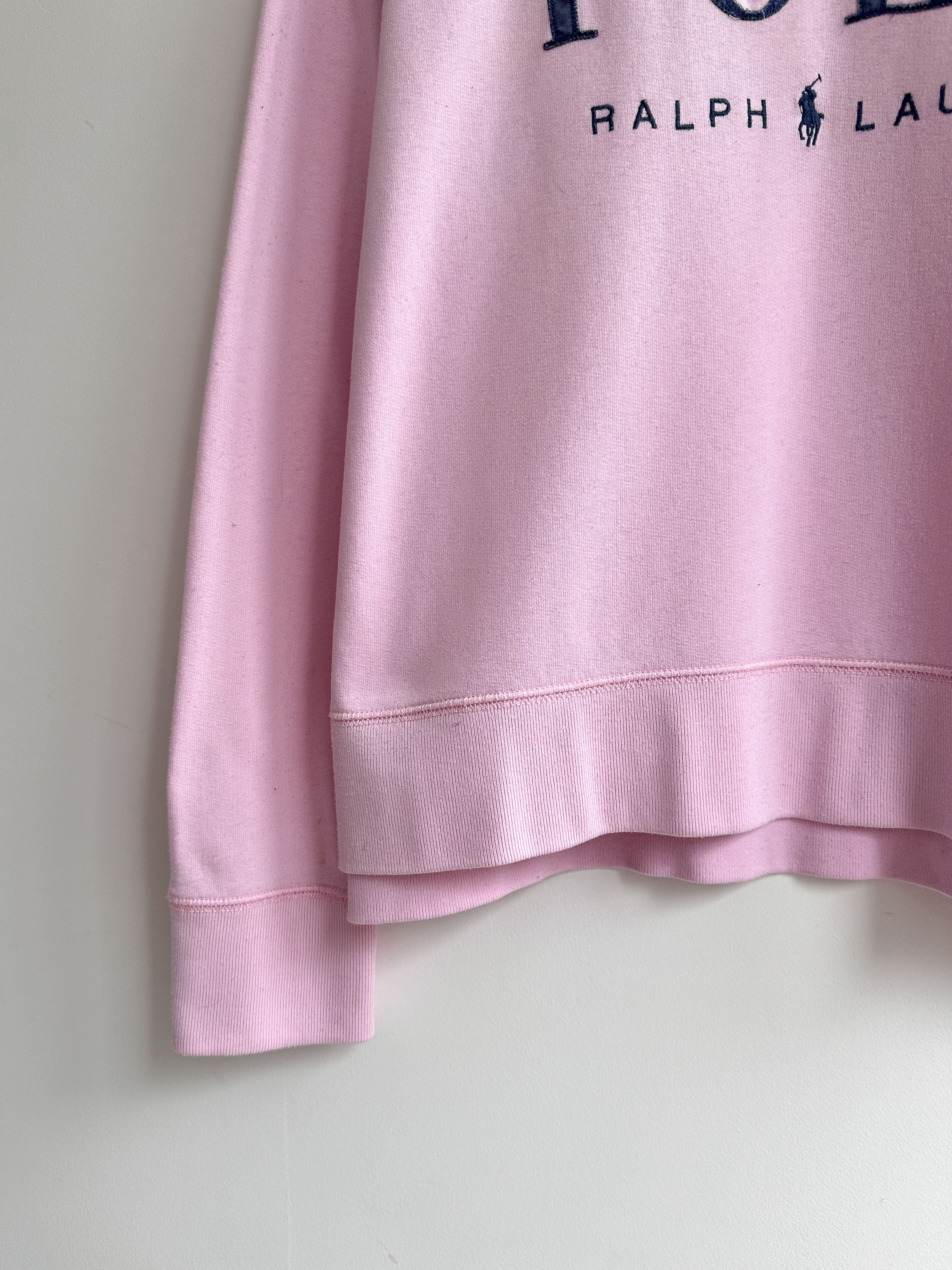 Polo Ralph Lauren Polo Ralph Lauren Pink Sweatshirt Pullover Size XL / US 12-14 / IT 48-50 - 5 Thumbnail