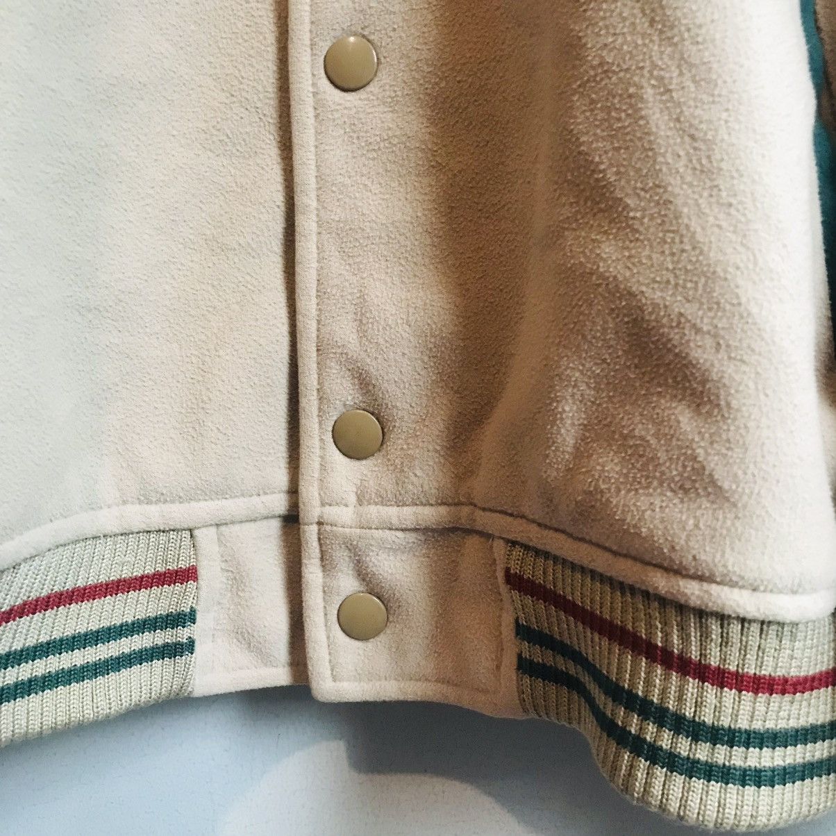 Japanese Brand × Vintage 90’s Japanese Cashmere Varsity Jacket Size US M / EU 48-50 / 2 - 5 Thumbnail