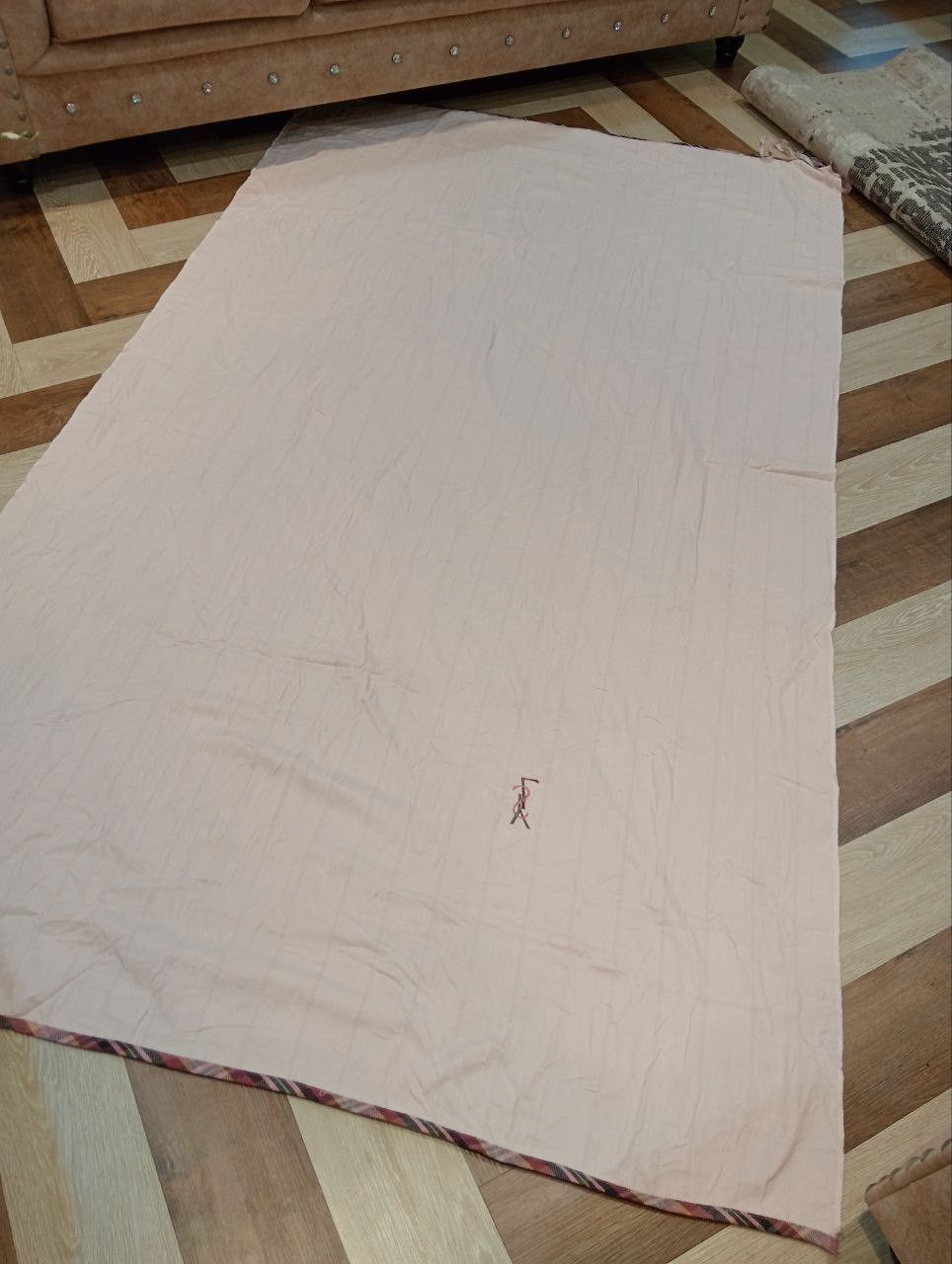 Yves Saint Laurent YVES SAINT LAURENT PEACH BLANKET - SIZE 140CM X 240CM Size ONE SIZE - 7 Thumbnail