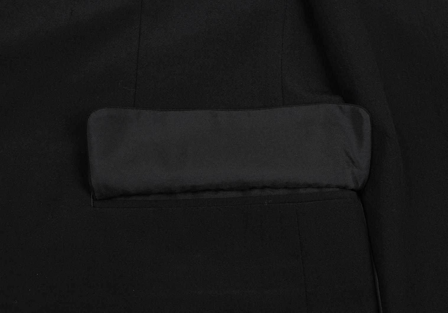 Yohji Yamamoto YOHJI YAMAMOTO COSTUME D'HOMME Wool Jacket Black S Size US S / EU 44-46 / 1 - 11 Thumbnail