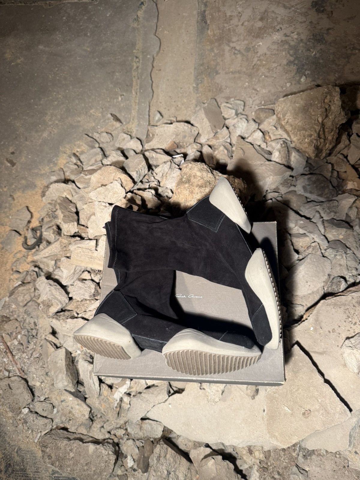 リックオウエンス Rick Owens RO RUNNER ANKLE BOOT Rick Owens Rick Owen runner ankle boot | Grailed