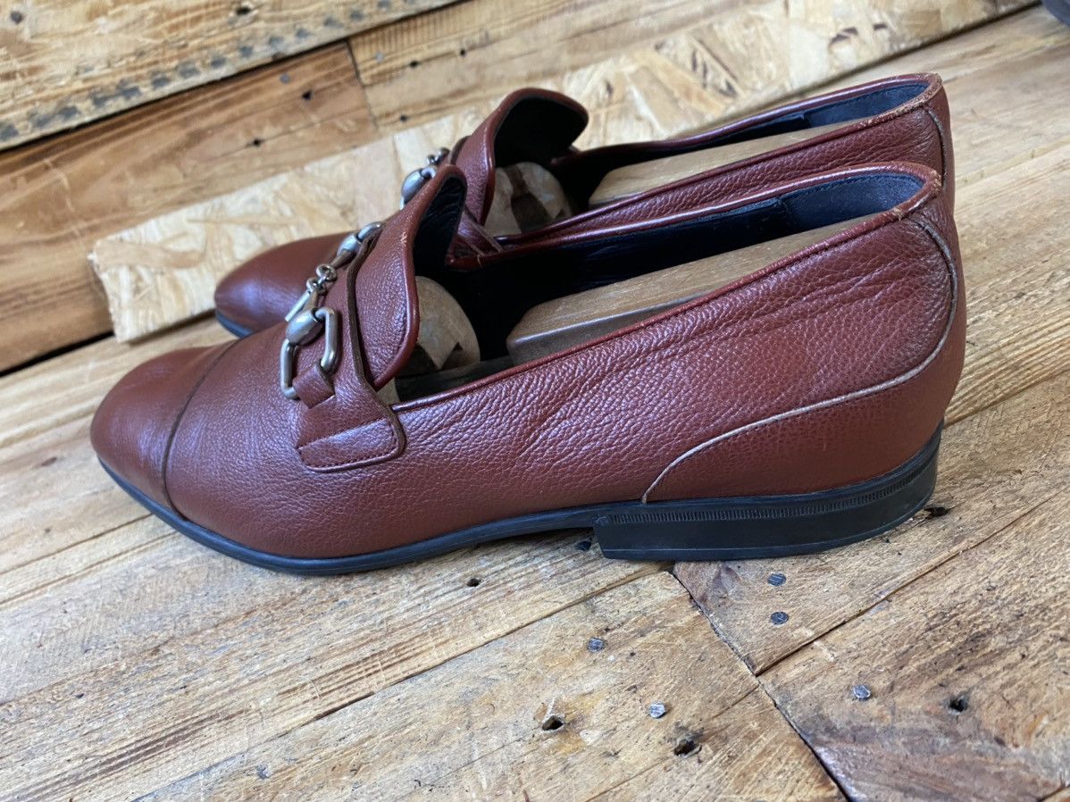 Gucci Gucci horsebit oxford cap-toe leather shoes sz uk 9 Size US 10 / EU 43 - 9 Thumbnail