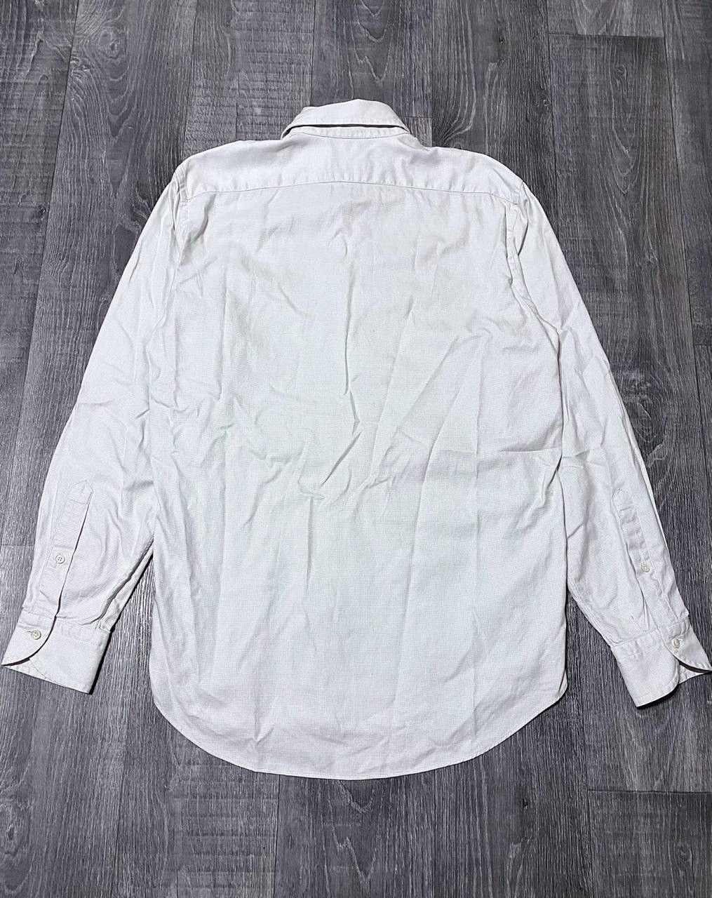 Loewe Loewe White Checkered Plaid Long Sleeve Casual Formal Shirt Size US M / EU 48-50 / 2 - 4 Thumbnail