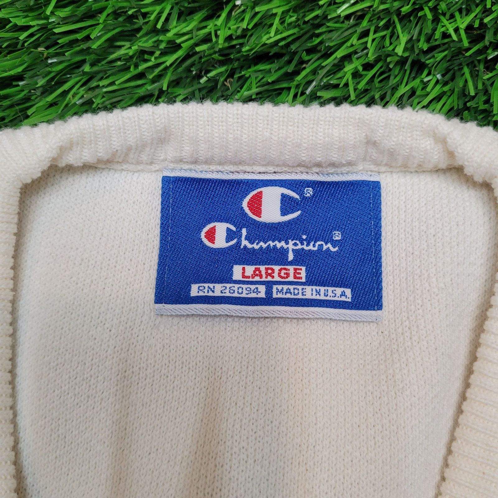 Champion VTG 90s Champion Mater Dei Sweater Boxy Fit Drop Shoulder L Size US L / EU 52-54 / 3 - 5 Thumbnail