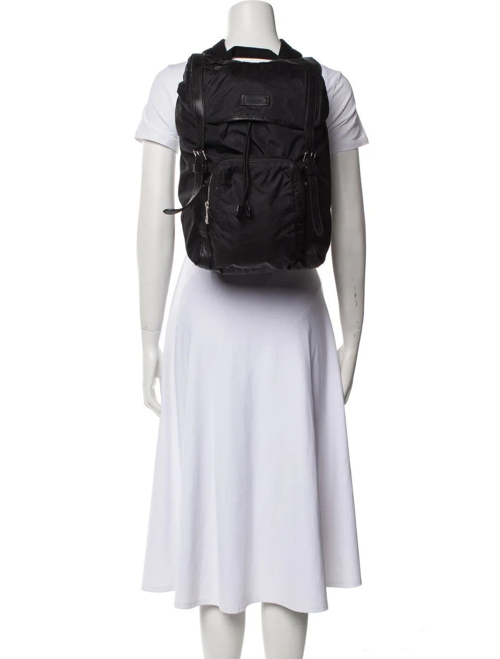 Gucci GUCCI GG NYLON MONOGRAM MEDIUM LIGHT BUCKLE BACKPACK Size ONE SIZE - 16 Thumbnail