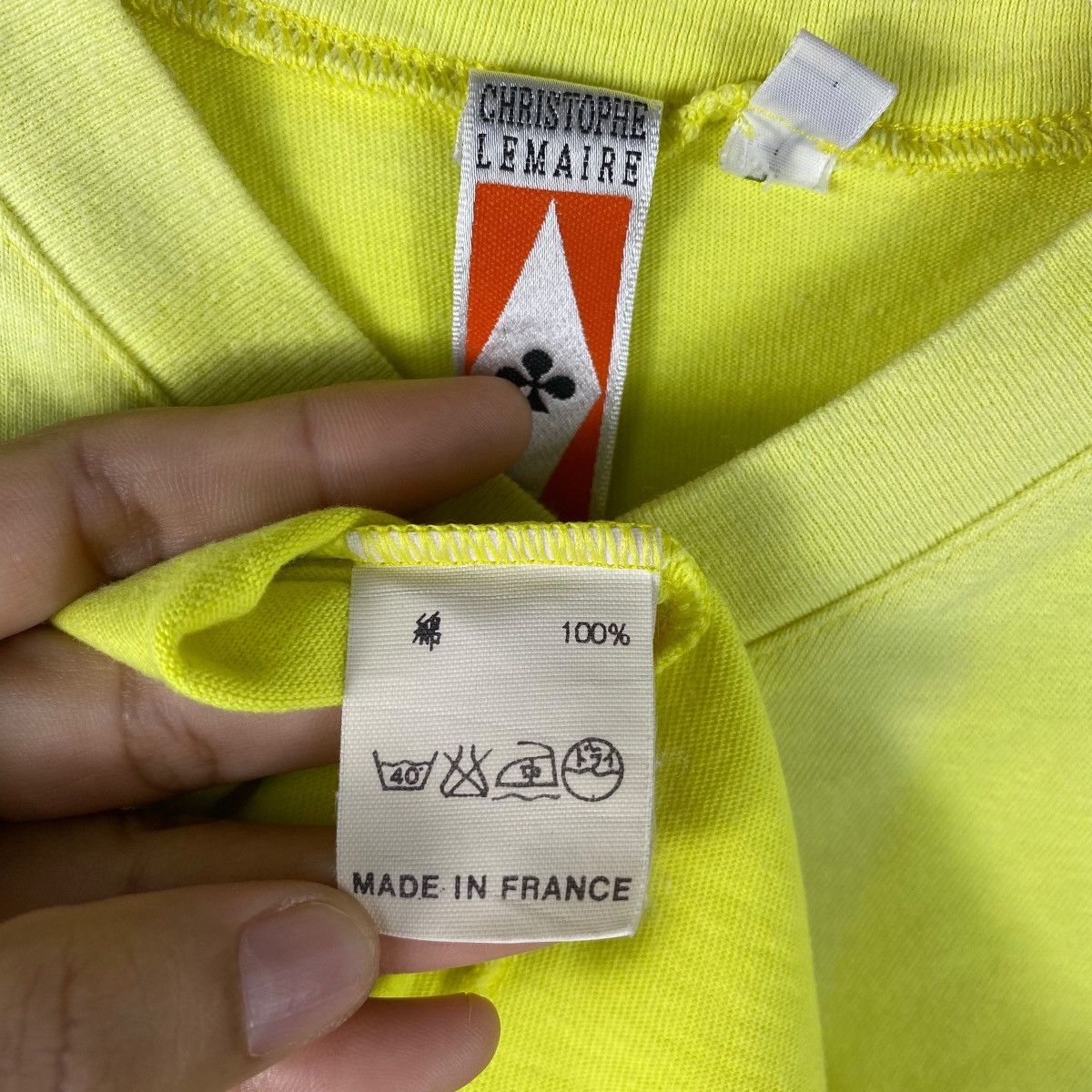 Christophe Lemaire Vintage CHRISTOPHE LEMAIRE PARIS Hi-Fi Fashion Faded Tee Size XS / US 0-2 / IT 36-38 - 8 Thumbnail