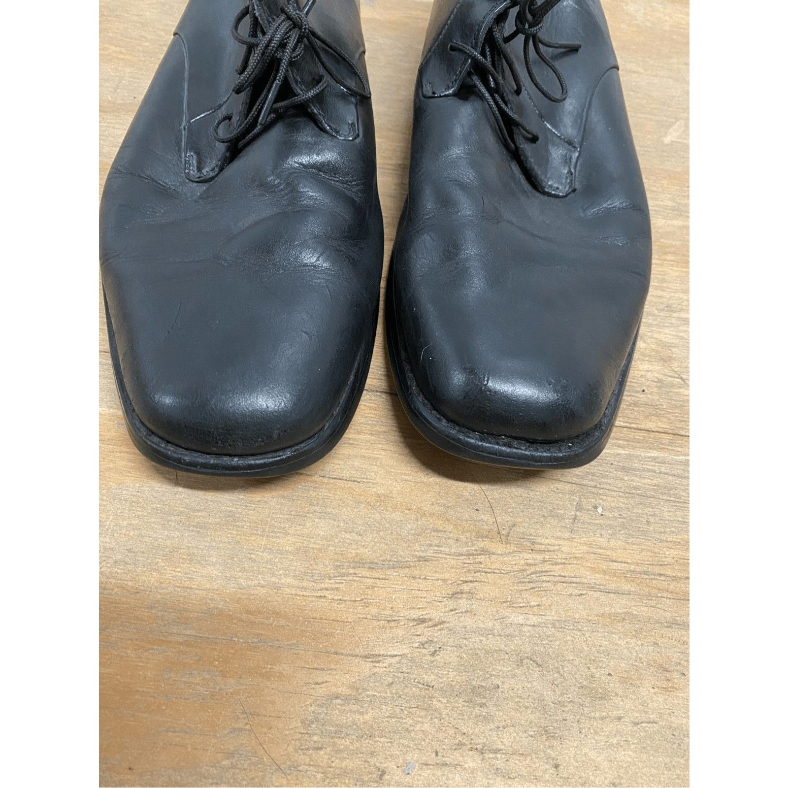Calvin Klein Calvin Klein Black Leather Dress Boots Smith’ Shoes Size 10 Size US 10 / EU 43 - 8 Thumbnail