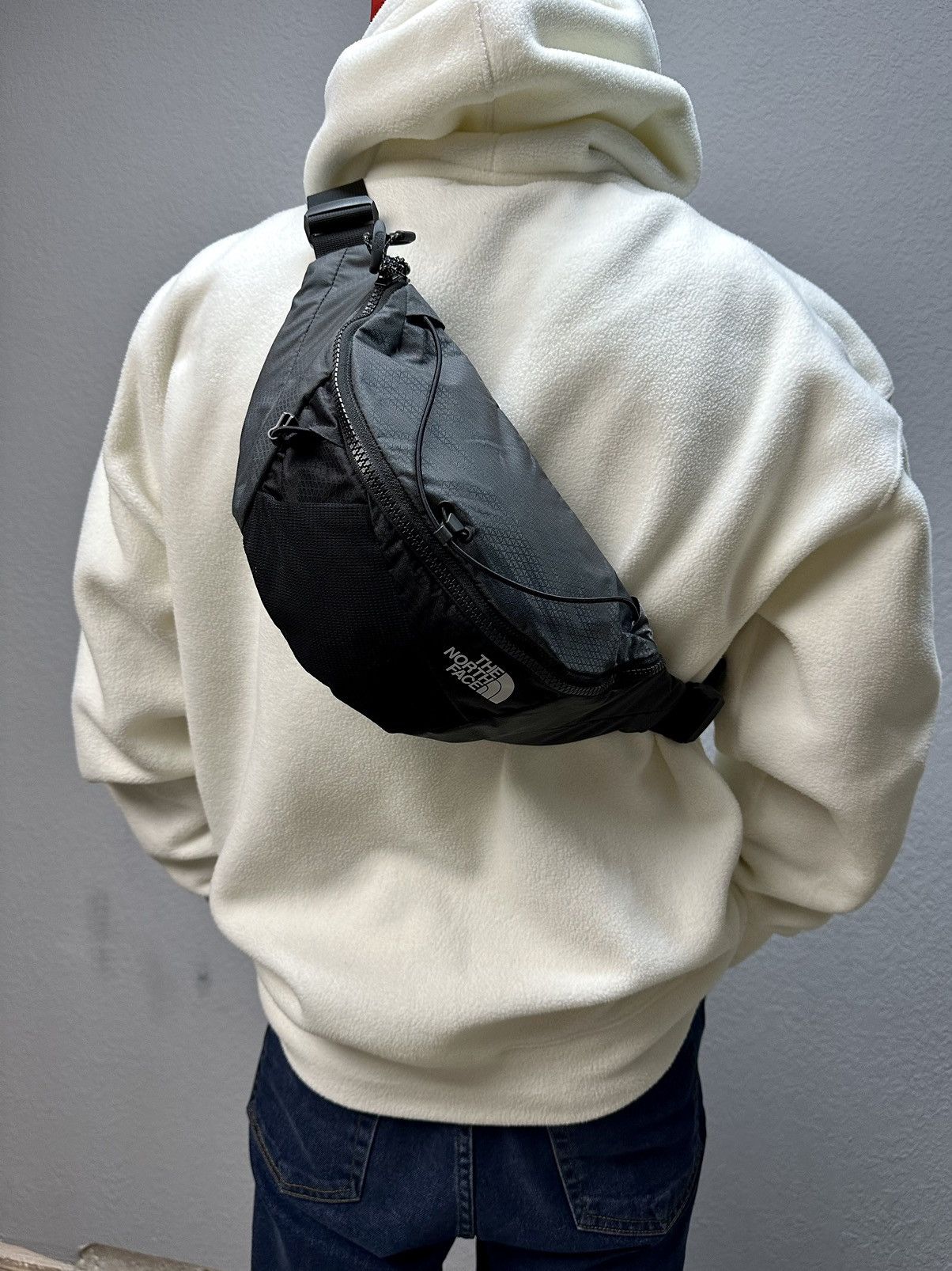 The North Face × Vintage The North Face Lumbnical Bag Black Sling Nylon Size ONE SIZE - 4 Thumbnail