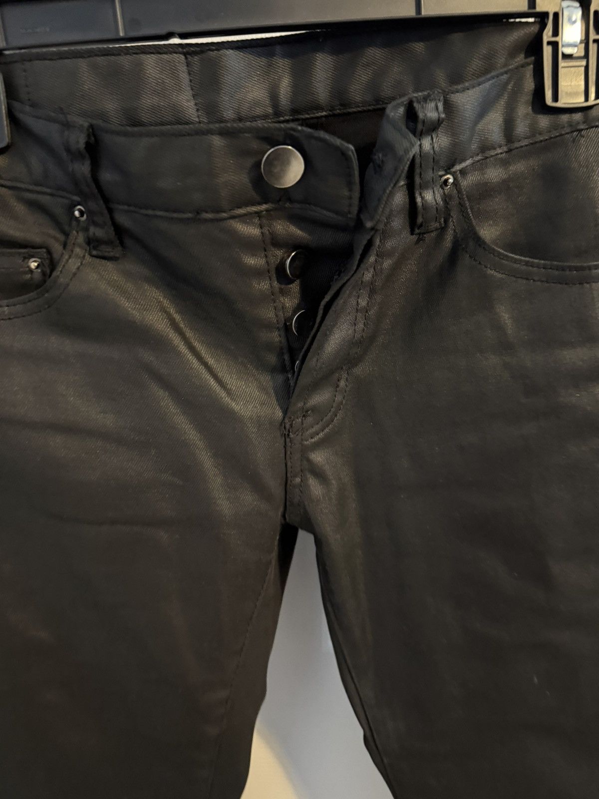 MNML MNML Waxed Jeans Size US 29 - 2 Thumbnail