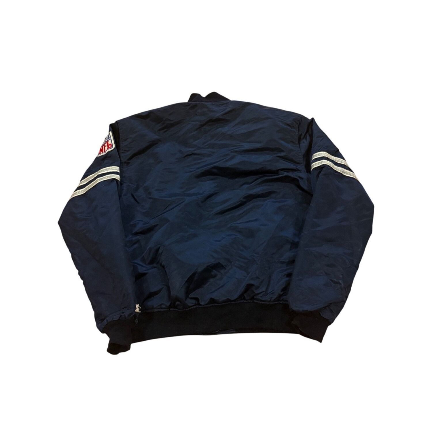 Starter Vintage 90's NFL Starter Dallas Cowboys Satin Jacket Men's S Size US L / EU 52-54 / 3 - 2 Thumbnail