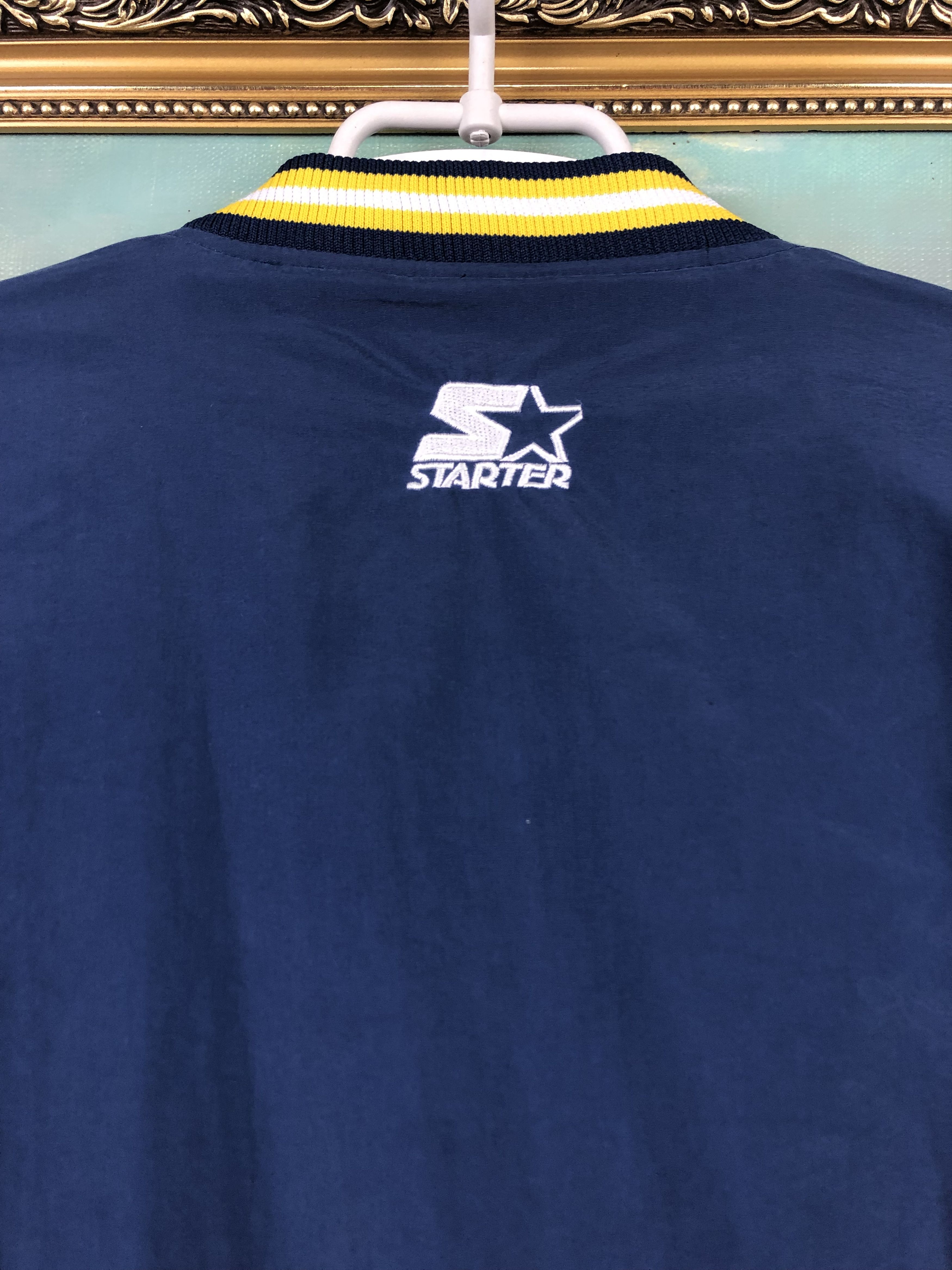Starter Vintage Michigan Wolverines Jacket Sweatshirt Reversible Size US L / EU 52-54 / 3 - 14 Thumbnail