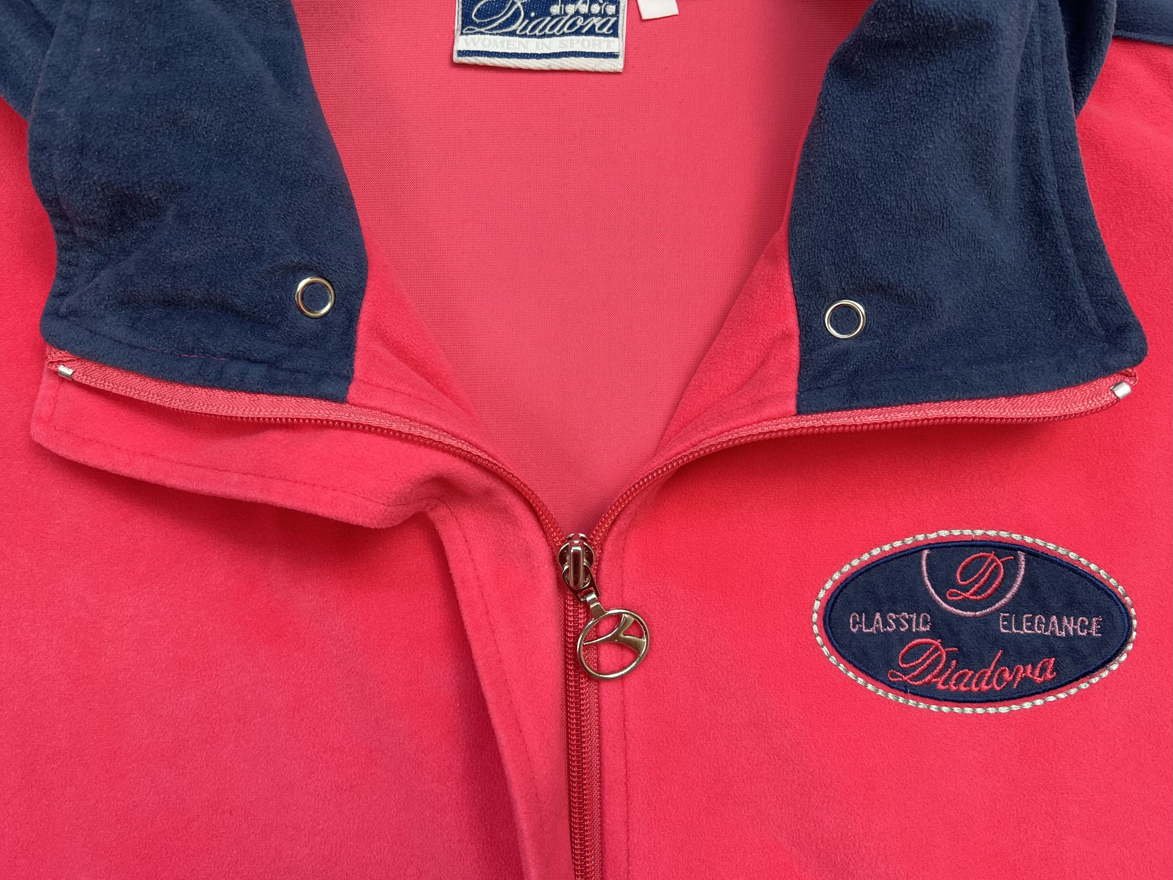 Diadora × Vintage Diadora Women In Sport Clasic Elegance Hoodie Sport Jacket Size M / US 6-8 / IT 42-44 - 5 Thumbnail