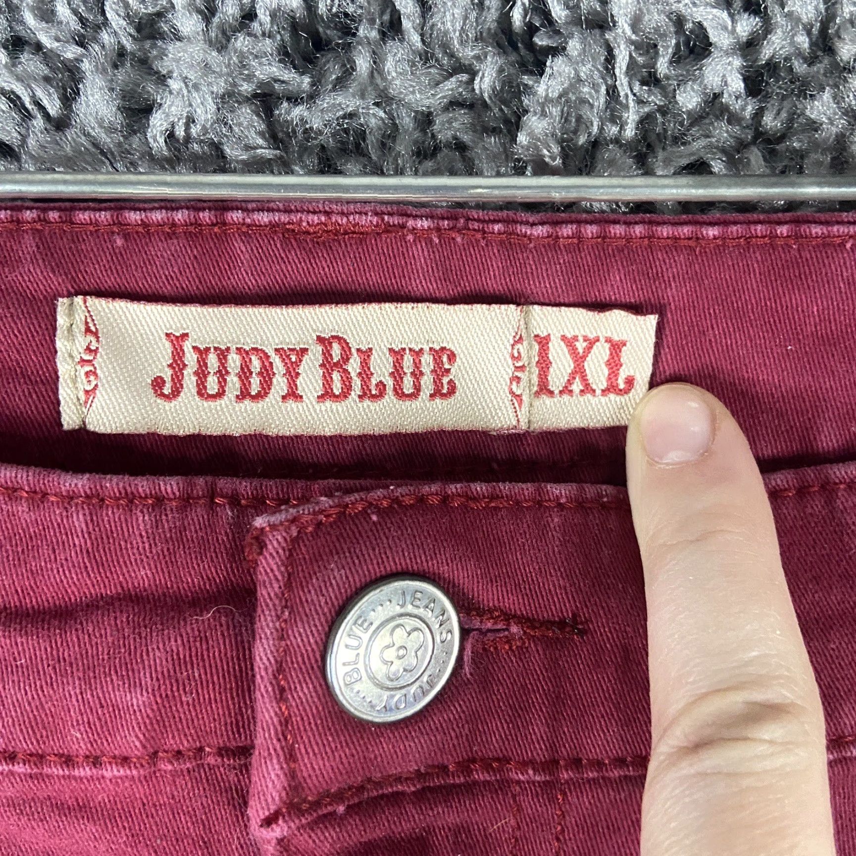 Vintage Judy Blue Skinny Pants Womens 1XL Red Size 40" / US 18 - 5 Thumbnail