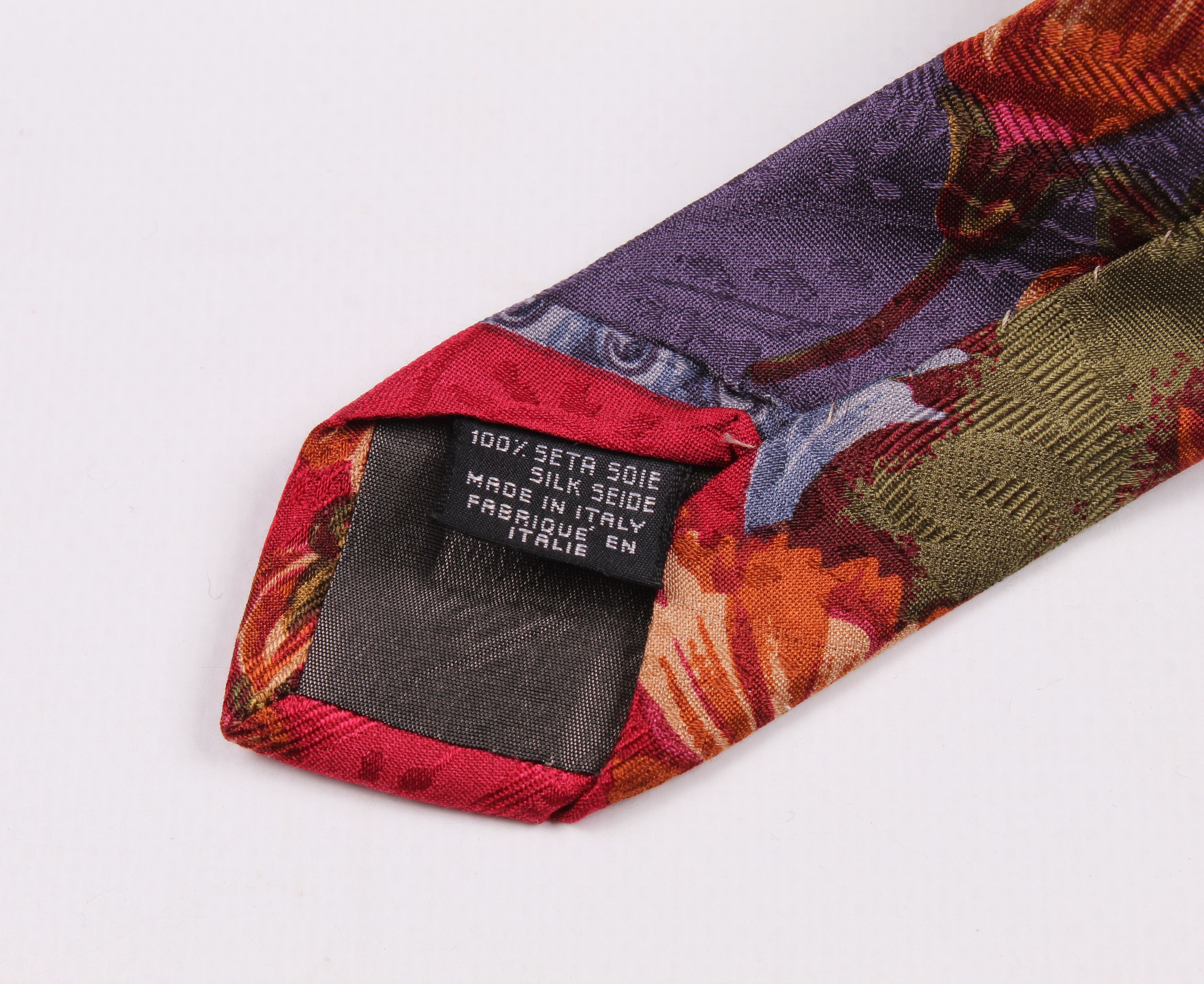 Kenzo Vintage Kenzo Paris Silk Printed Tie Size ONE SIZE - 5 Thumbnail