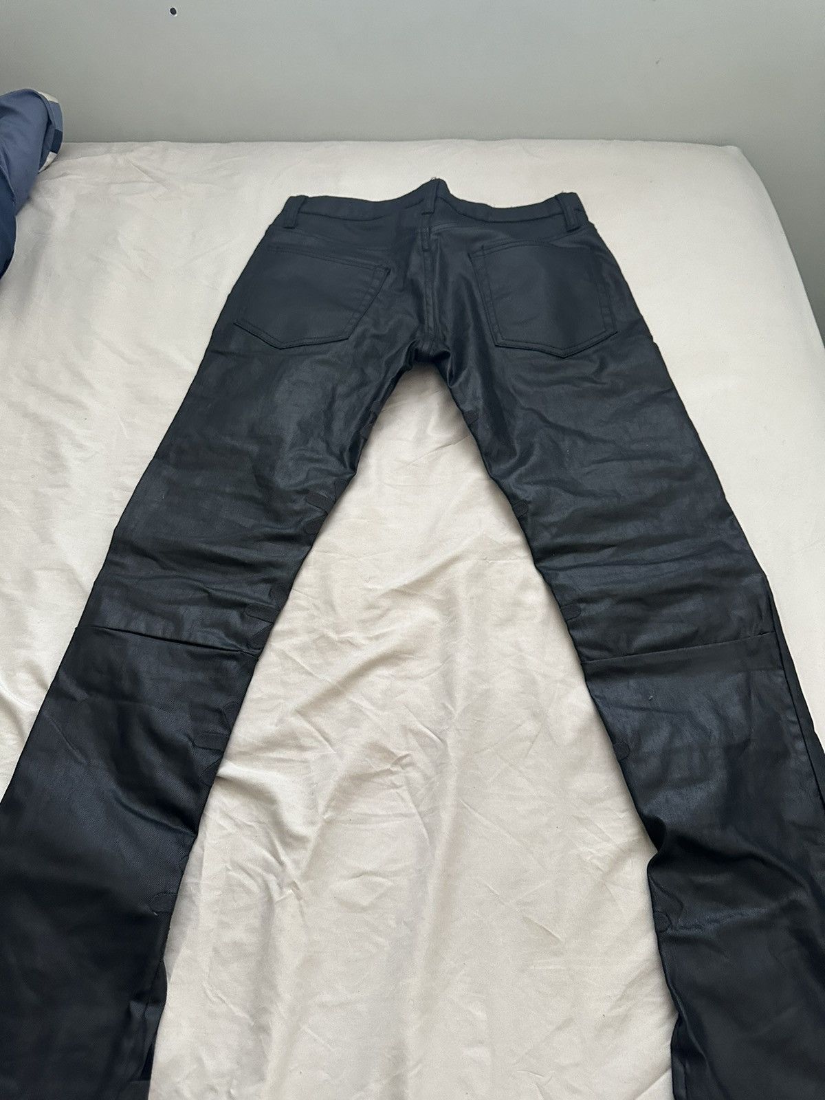 LOSTSHDWS Waxed sun logo denim black Size US 29 - 2 Thumbnail
