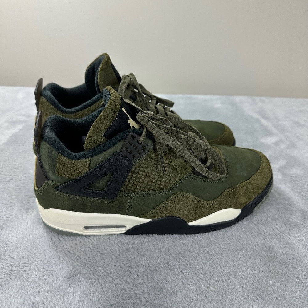 Jordan Brand Nike Air Jordan 4 retro se craft medium olive men's size 10 Size US 10 / EU 43 - 5 Thumbnail