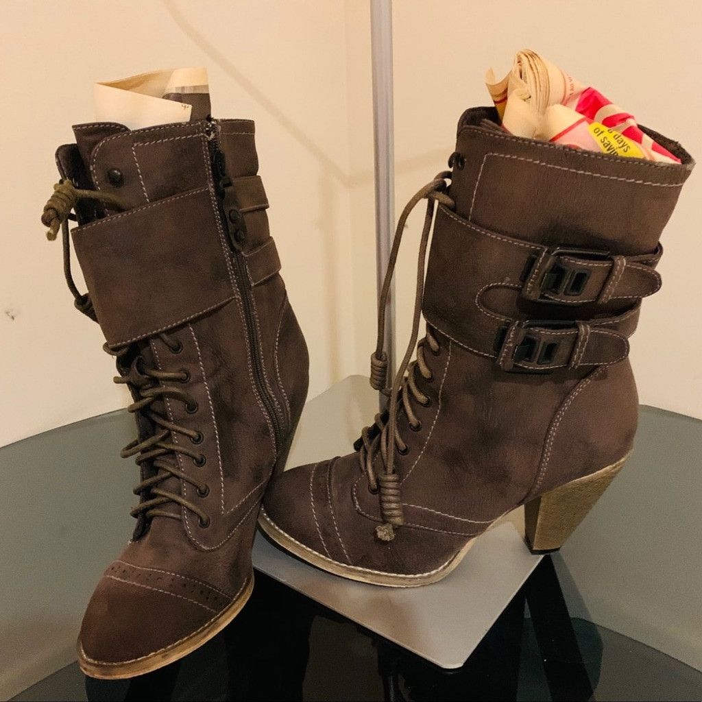 Other 💲💰SALE💰💲 Staka brown ankle boots size 38 Size US 8 / IT 38 - 1 Thumbnail