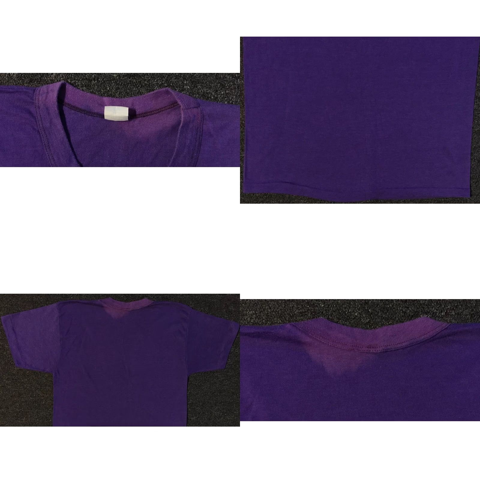 Vintage Vtg 80s Go For It! Faded Shirt S USA Humor Funny Saying Joke Skate Grunge 90s Shirt Men Small Purple USA Grunge 90s Funny Saying Mens S Size US S / EU 44-46 / 1 - 8 Thumbnail