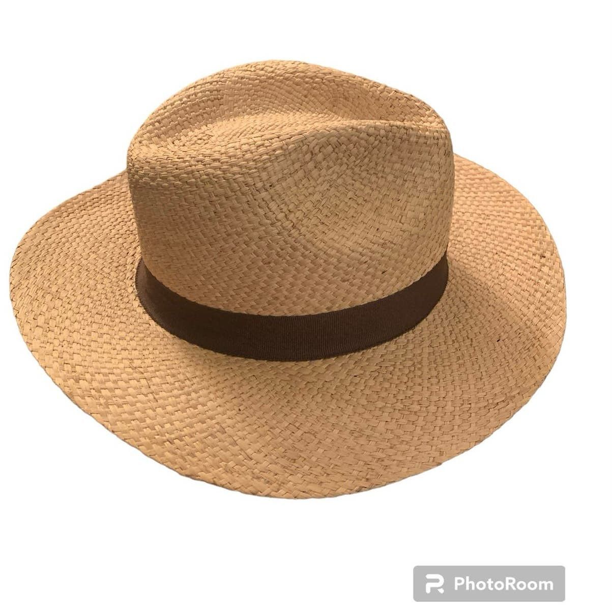 Eric Javits Classic Adult Fedora Natural Brown Vintage Hat
