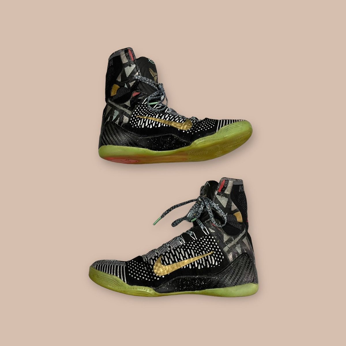 Nike 2014 Nike Kobe 9 Elite 'NOLA Gumbo League - Maestro' Size US 8.5 / EU 41-42 - 12 Thumbnail