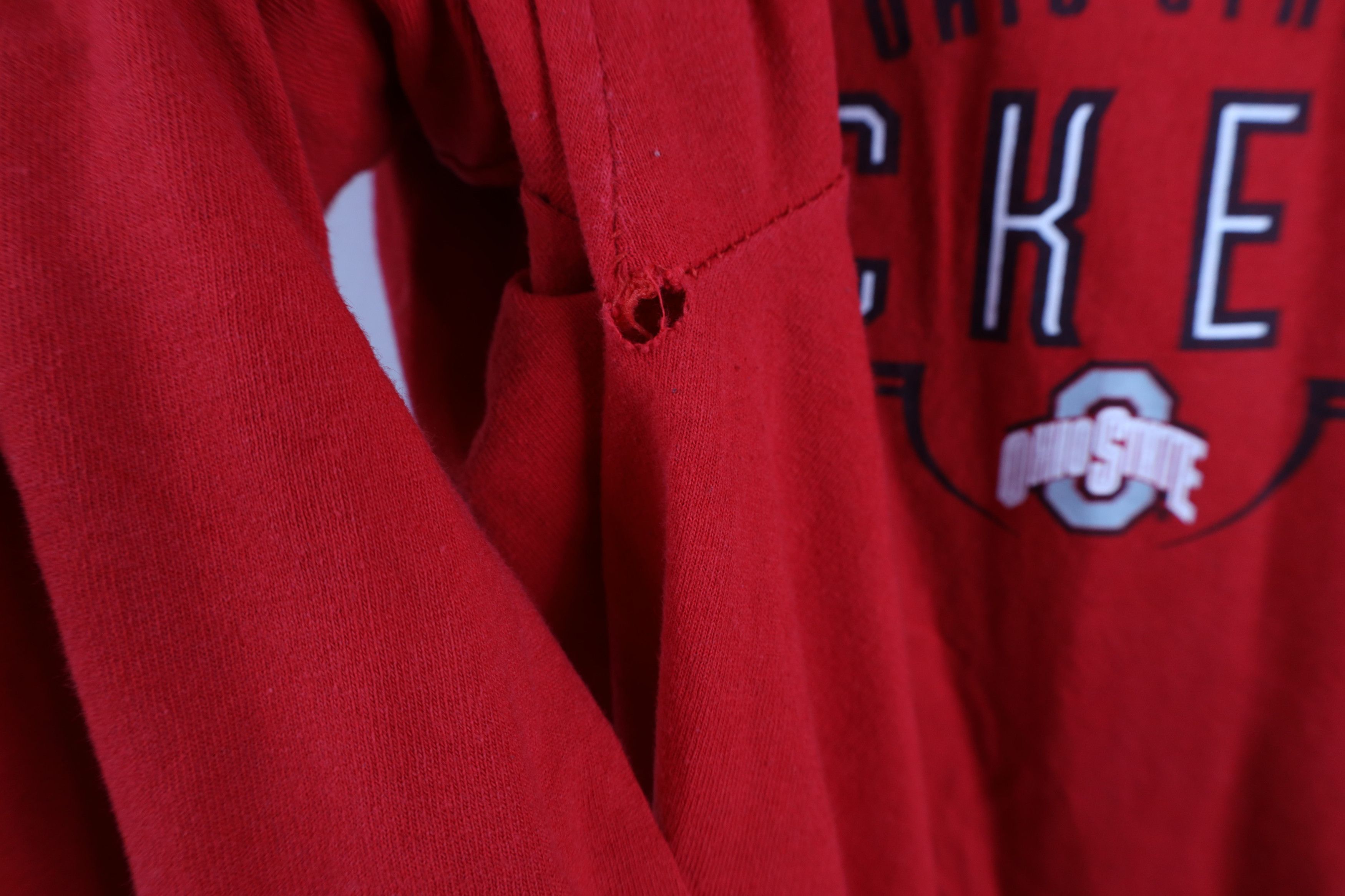 Vintage Vintage 90s Spell Ohio State University Long Sleeve T-Shirt Size US XXL / EU 58 / 5 - 8 Thumbnail
