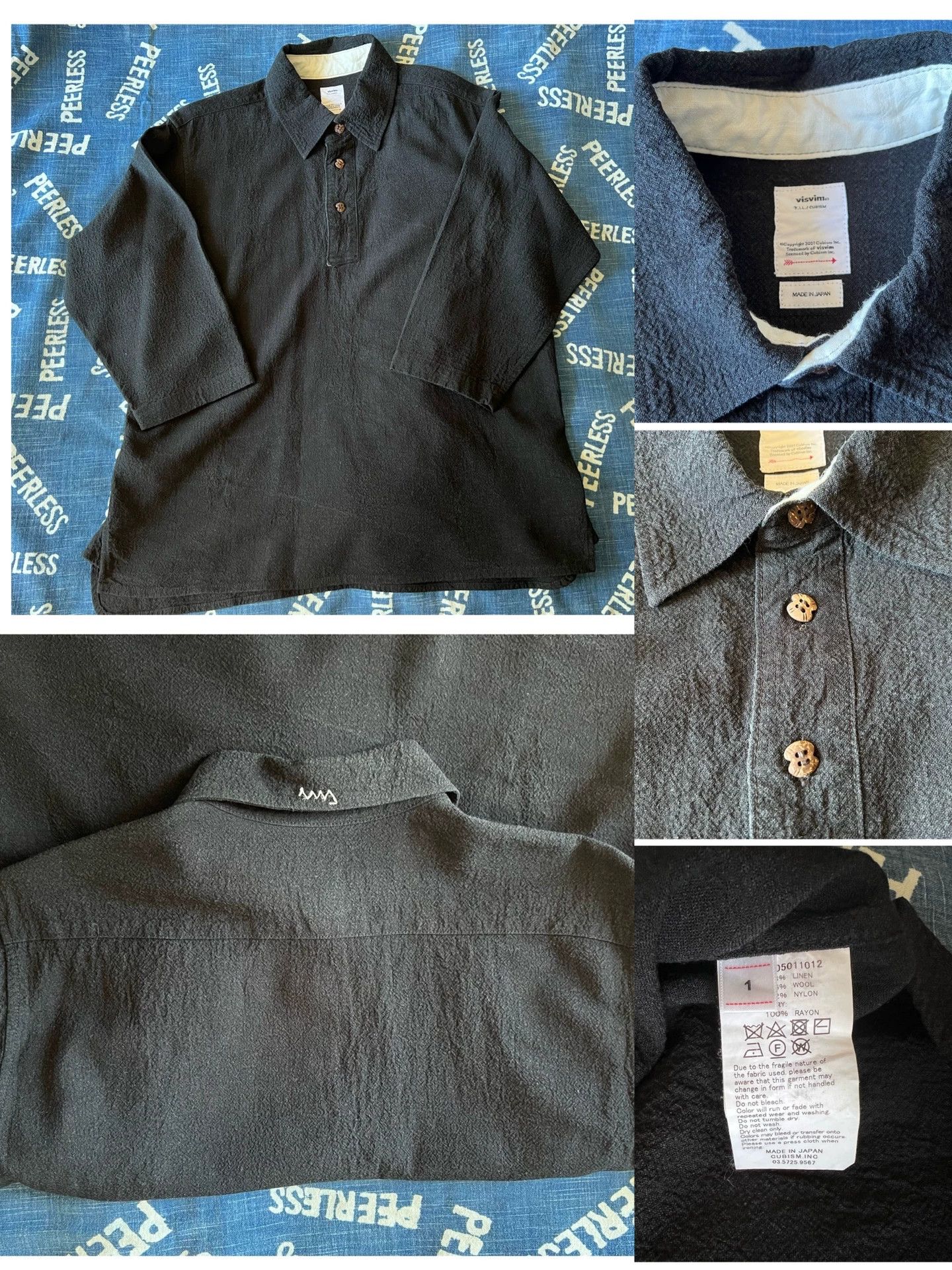 Visvim Visvim 19SS Dead-Ball Era Shirt P.O. Size US S / EU 44-46 / 1 - 1 Thumbnail