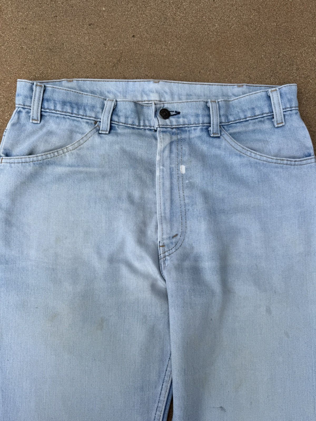Levi's × Vintage Vtg 80’s Levi’s 646 Orange Tab Bellbottom Flare Jeans 35x29 Size US 35 - 4 Thumbnail