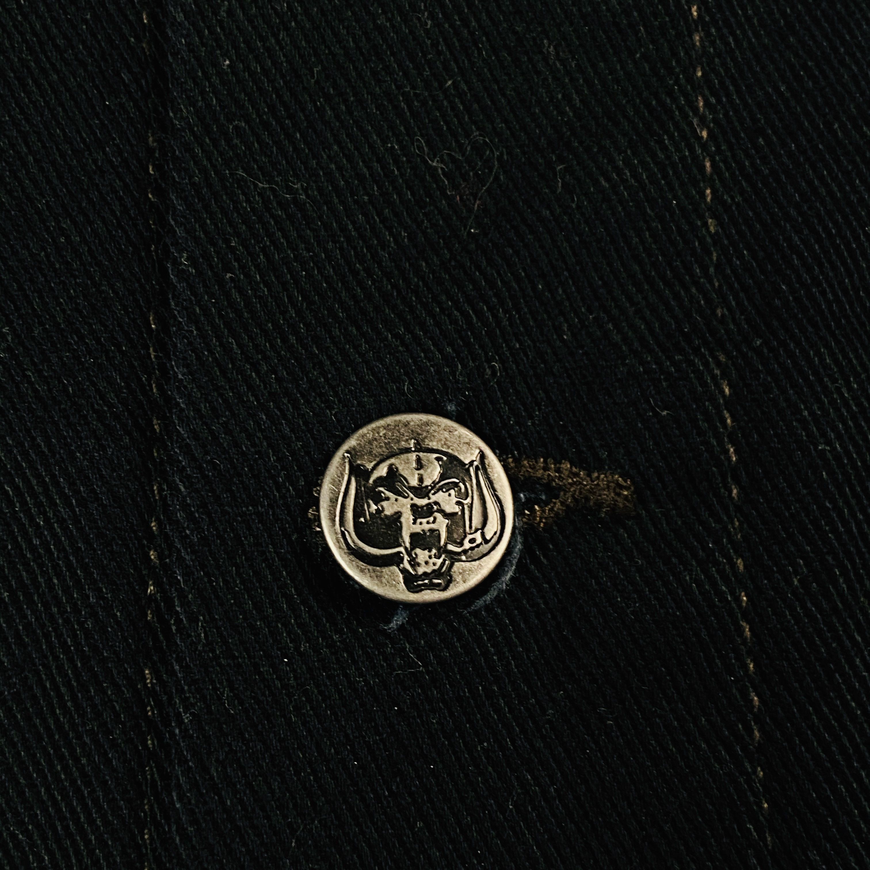 Vintage 2003s MOTORHEAD EXTRA RARE DENIM JACKET - № 2128 Size US L / EU 52-54 / 3 - 11 Thumbnail