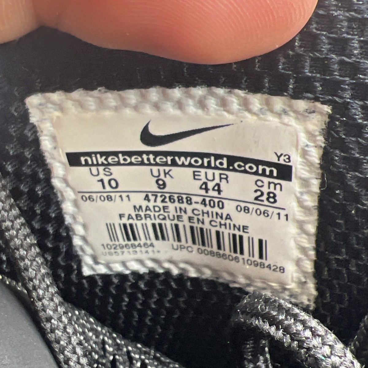 Nike Zoom rookie binary blue Size US 10 / EU 43 - 9 Thumbnail