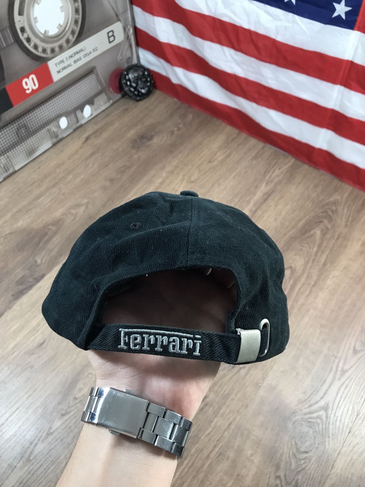 Ferrari × Vintage Ferrari Vintage Cap 1999 Official Product Size ONE SIZE - 5 Thumbnail