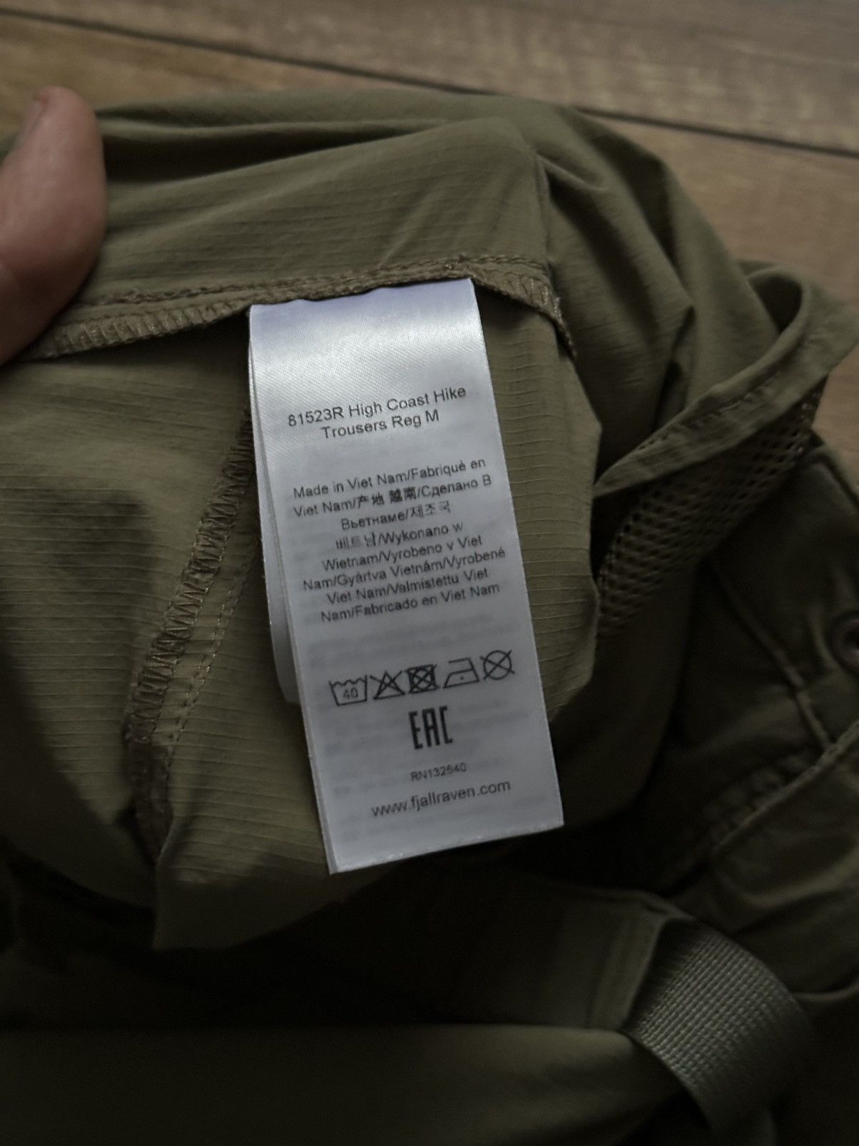 Fjallraven Fjallraven Cargo Pants Trousers Size US 36 / EU 52 - 12 Thumbnail