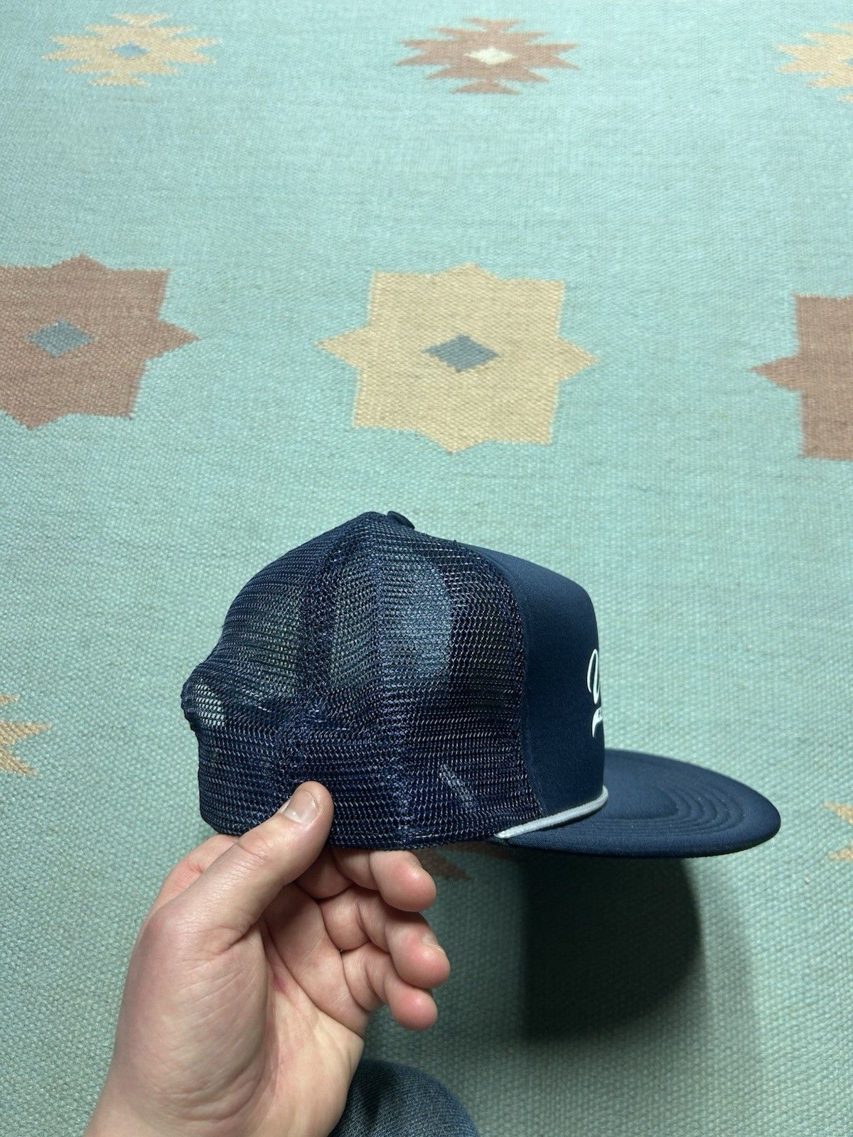 Vintage Vtg trucker hat valley petroleum oil Michigan spell out snap Size ONE SIZE - 8 Thumbnail