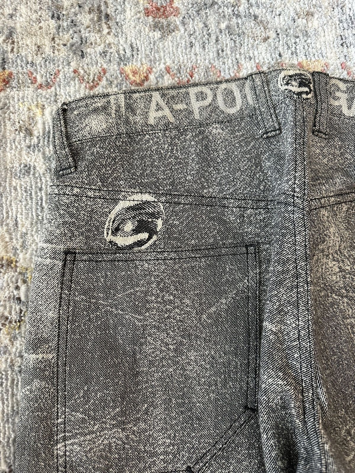 Issey Miyake Issey Miyake A-Poc men’s jeans. Size 32. VERY RARE! Size US 32 / EU 48 - 3 Thumbnail