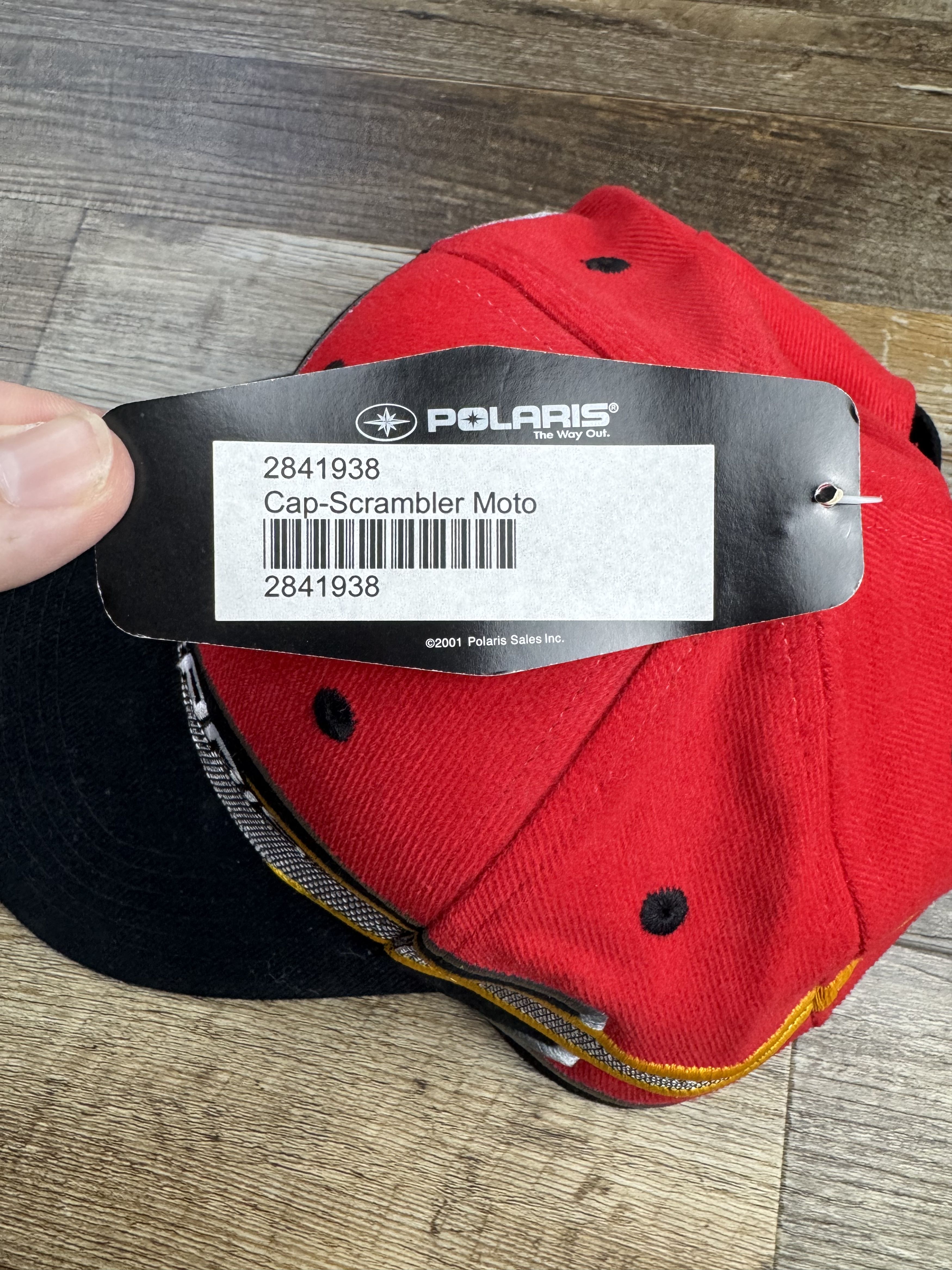 Other NEW Pure Polaris Scrambler Hat Cap Adjustable Moto ATV Size ONE SIZE - 5 Thumbnail