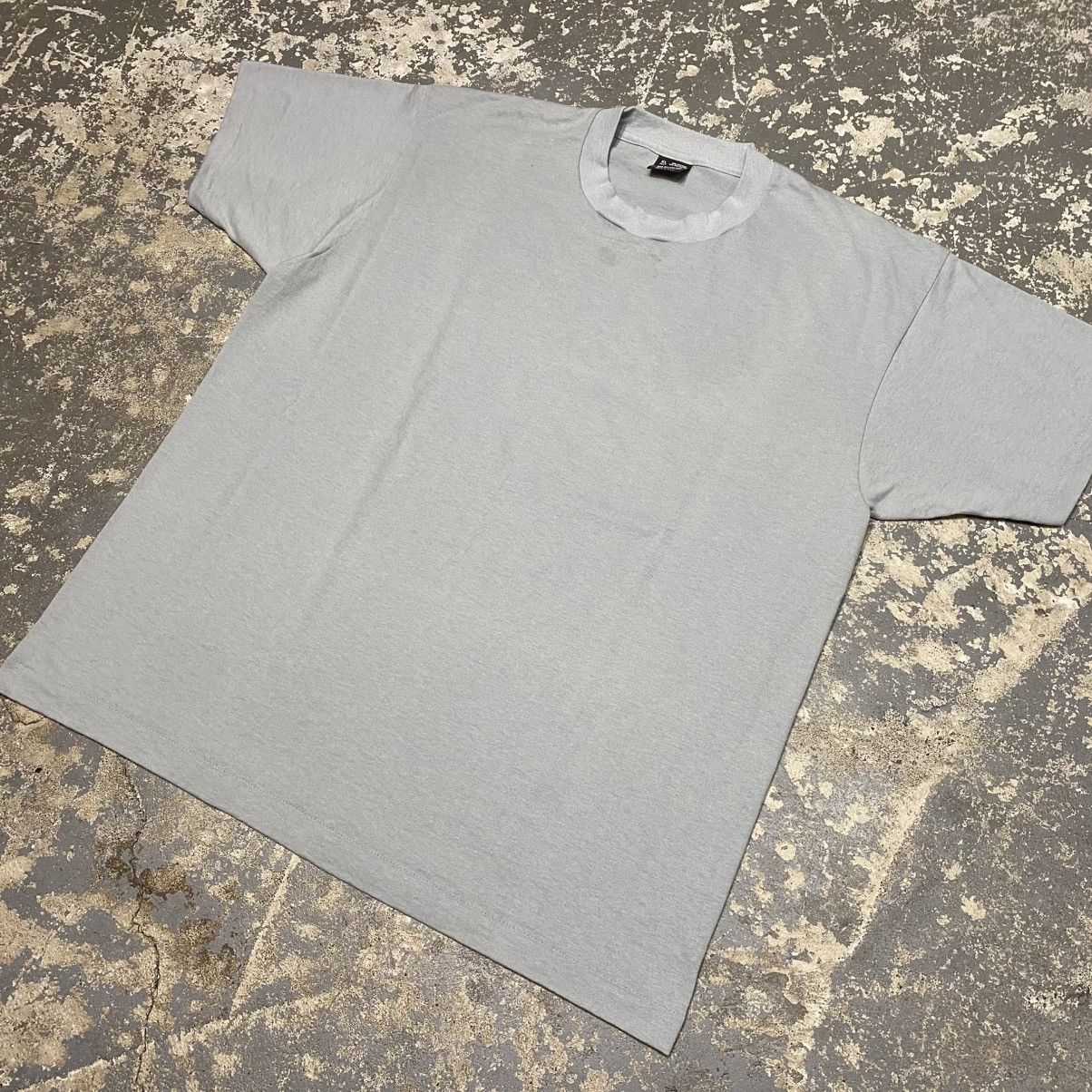 Other Vintage Fruit Of The Loom Best Grey Blank 90s Single Stitch Size US XL / EU 56 / 4 - 9 Thumbnail