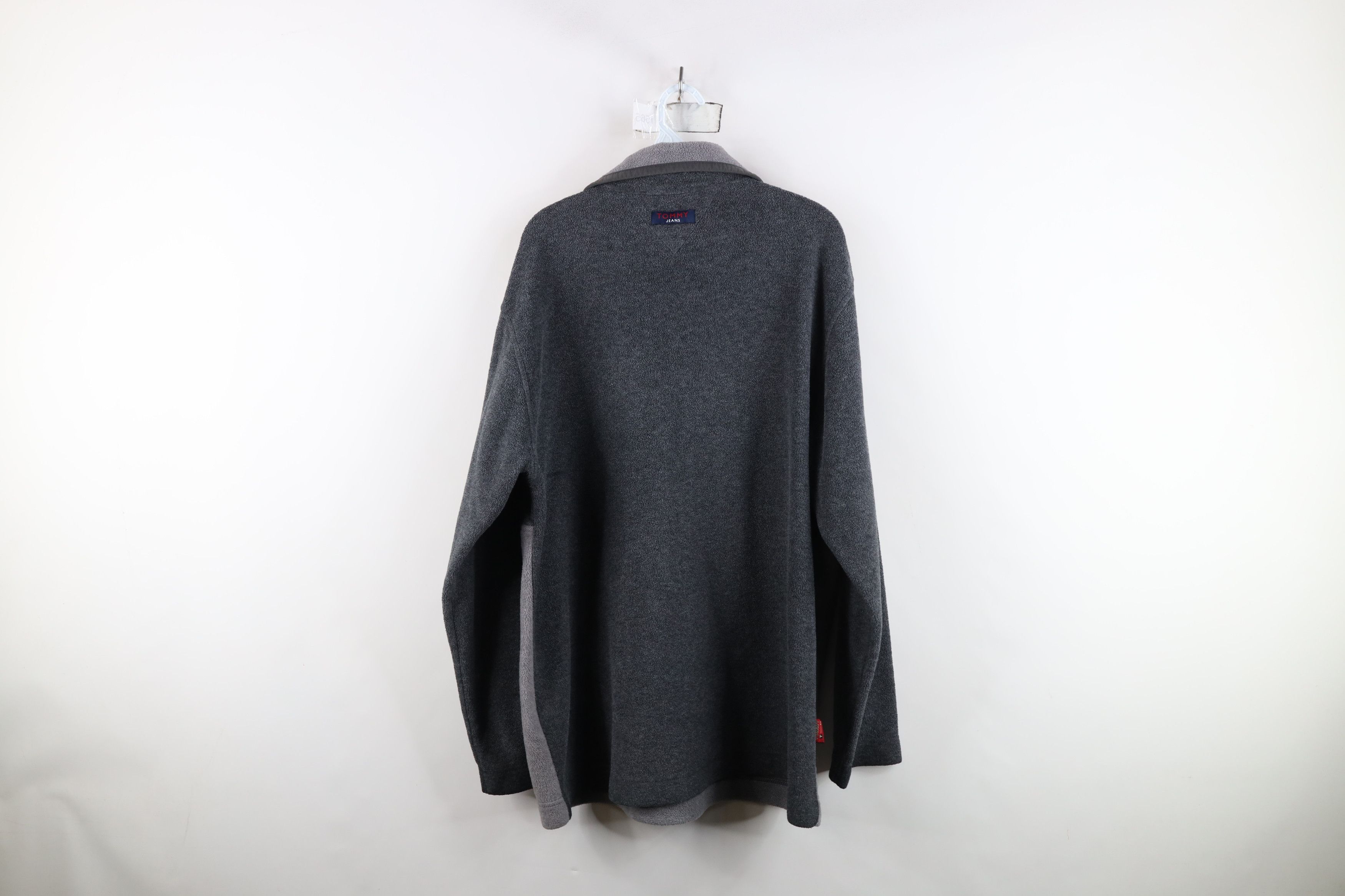Tommy Hilfiger Vintage 90s Tommy Hilfiger Half Zip Fleece Pullover Jacket Size US L / EU 52-54 / 3 - 12 Thumbnail