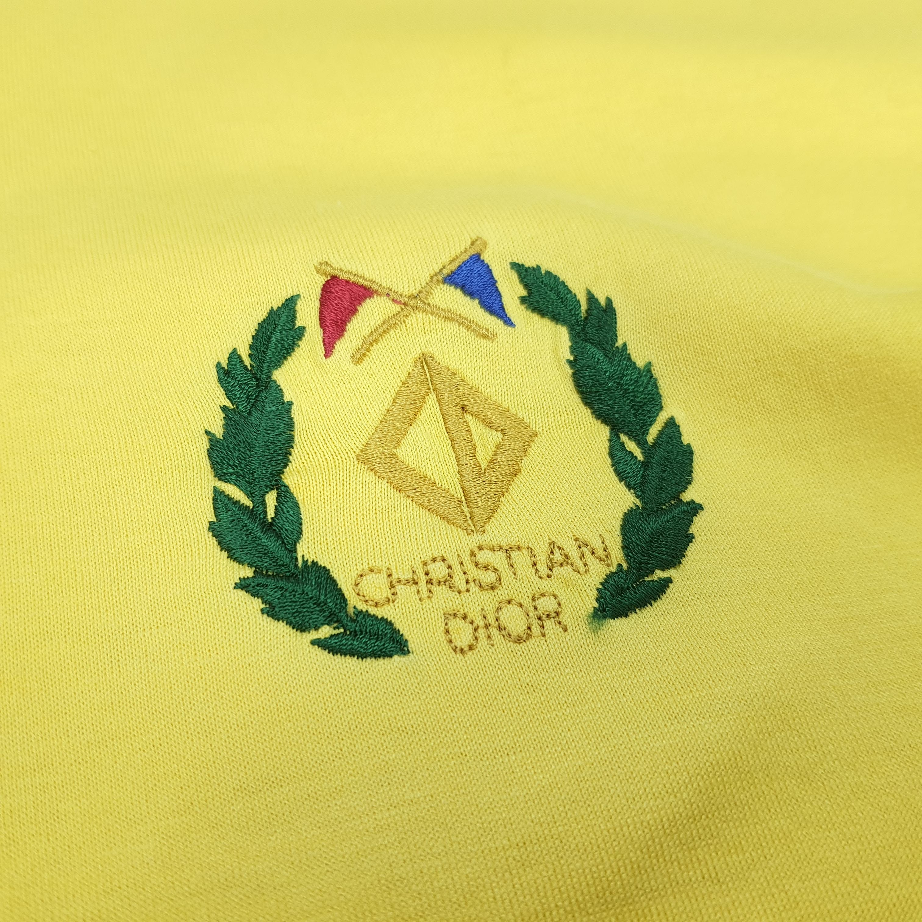 Christian Dior Monsieur × Vintage Vintage Christian Dior Sports Designer Polo Shirt Size US M / EU 48-50 / 2 - 2 Thumbnail