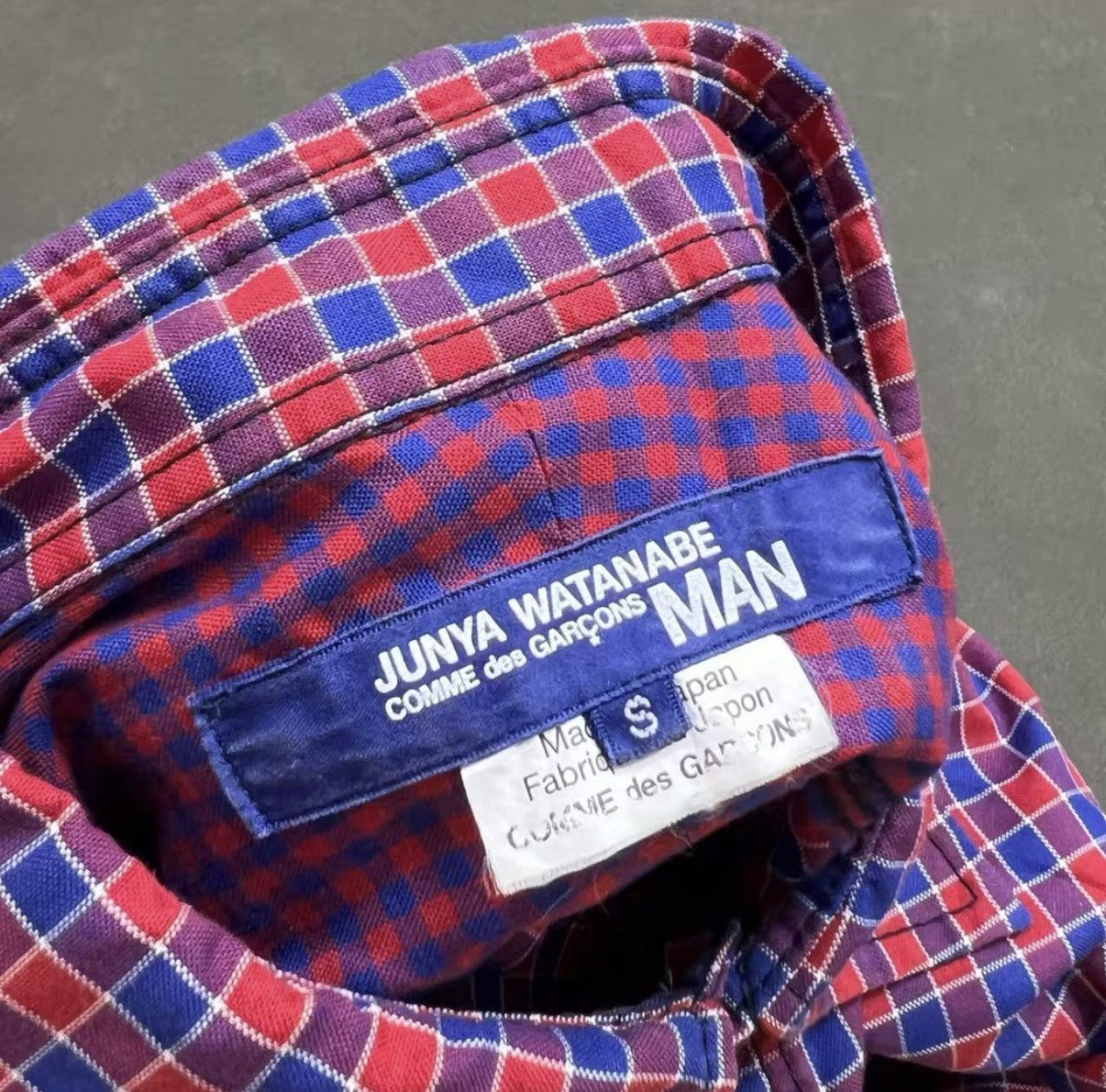 Junya Watanabe Junya Watanabe Plaid Long Sleeve Shirt J16 Size US S / EU 44-46 / 1 - 5 Thumbnail