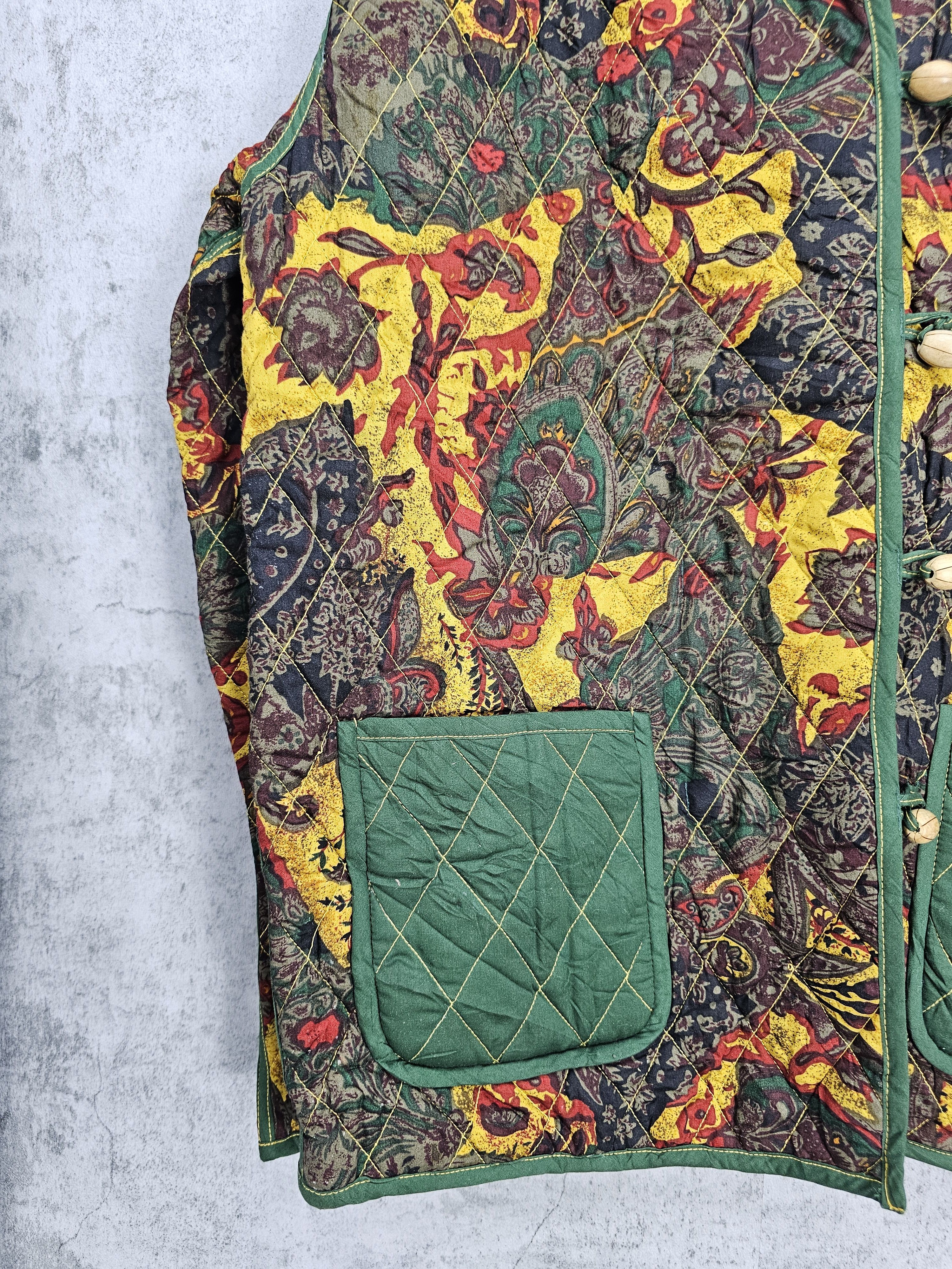Other OTTO COLLECTION Reversible Quilted Pop Art Jacket J0071 Size US L / EU 52-54 / 3 - 6 Thumbnail