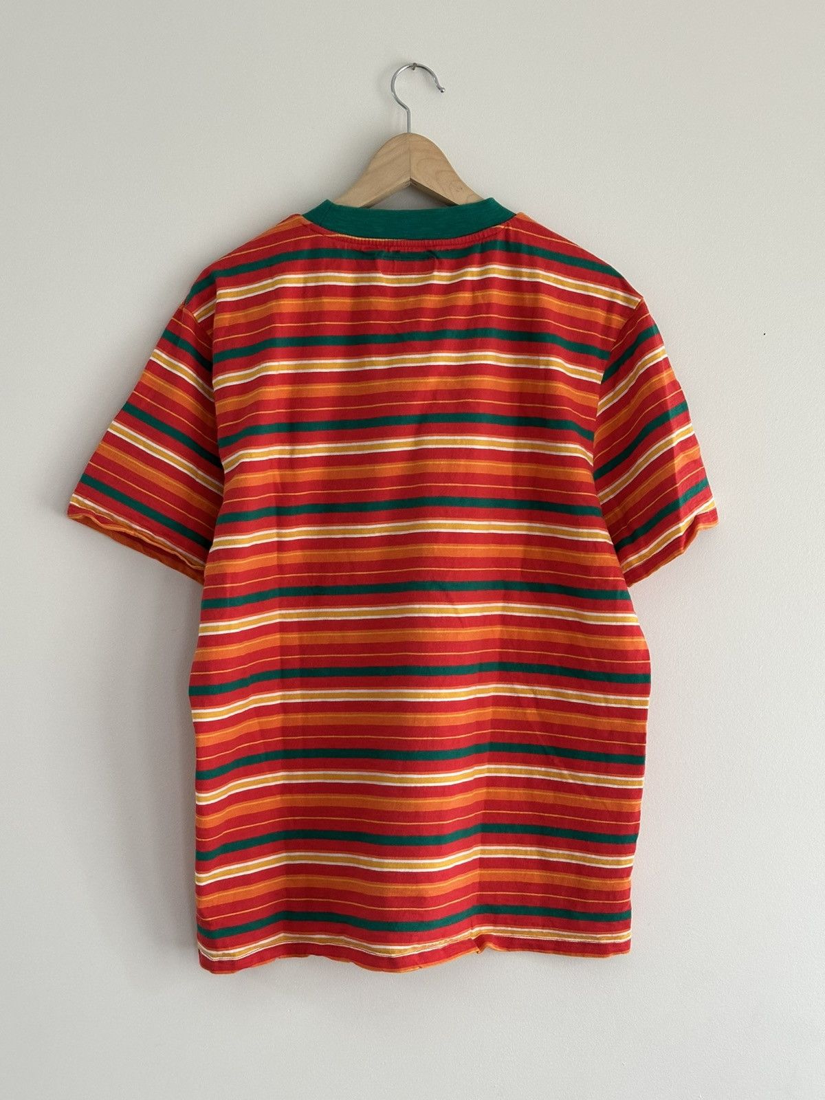 Guess × J Balvin Guess J Balvin Vibras Embroidered Striped T Shirt Size Large Size US L / EU 52-54 / 3 - 4 Thumbnail