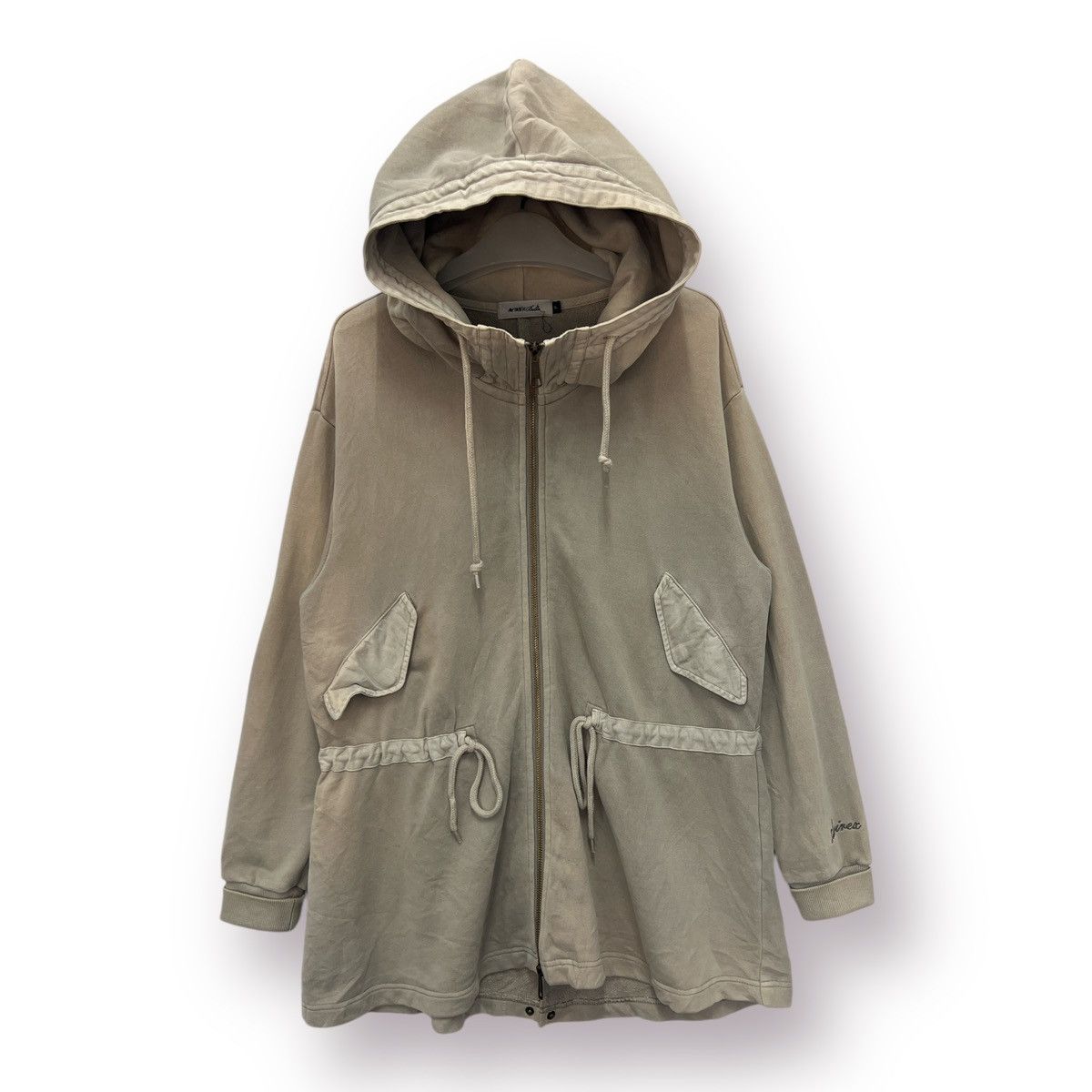 Avirex ⚡️ Distressed Grey Avirex cotton Sweat parka Size US M / EU 48-50 / 2 - 1 Thumbnail