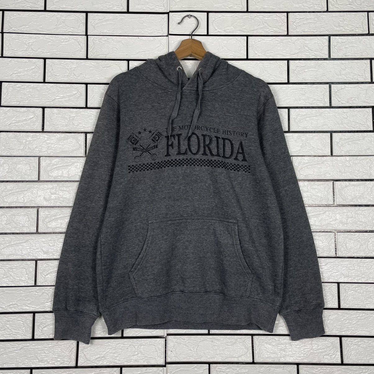 Japanese Brand Florida Motorcycle Pullover Hoodie Size US M / EU 48-50 / 2 - 9 Thumbnail